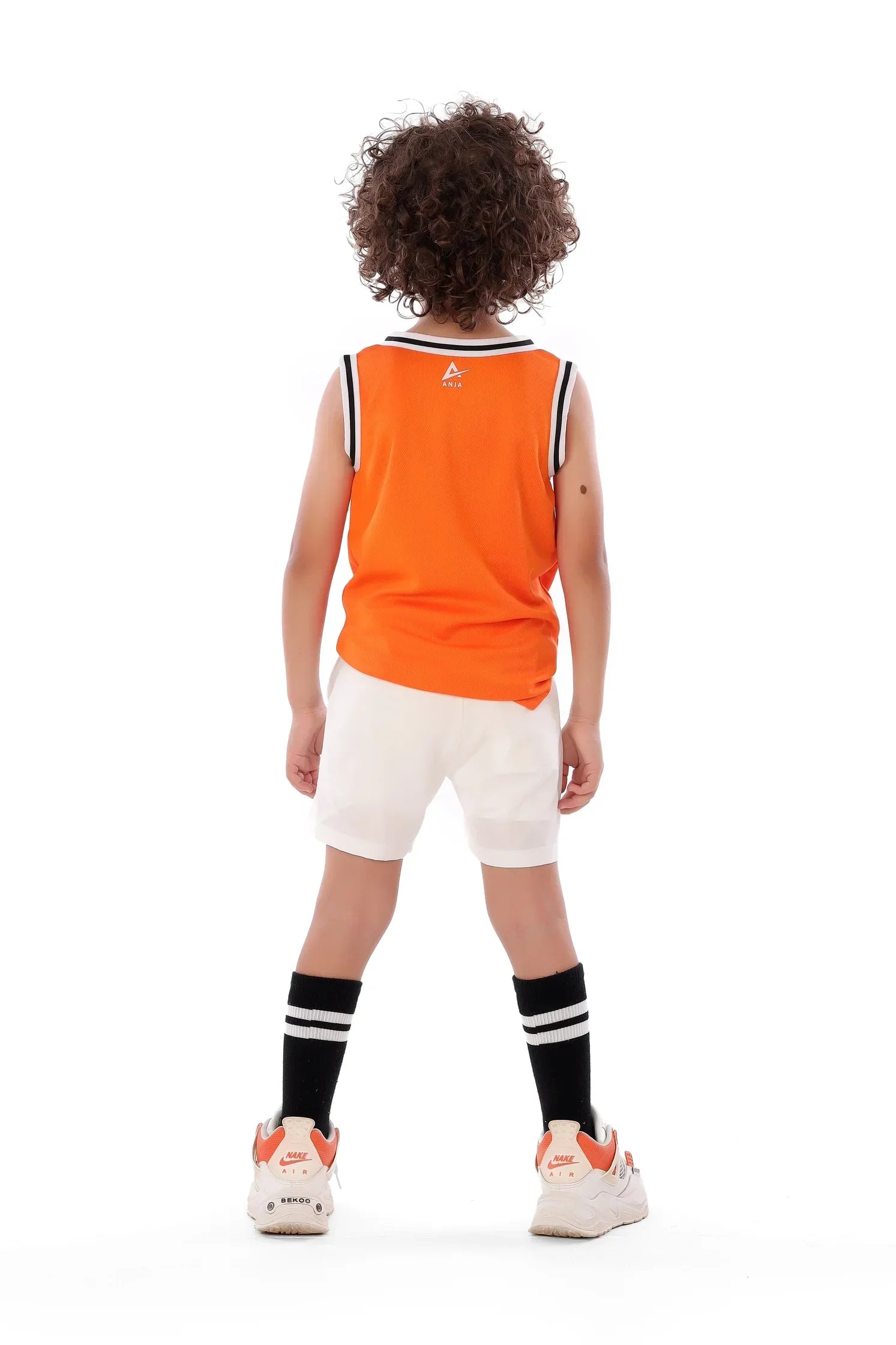 Boys Bulldog Basketball Sleeveless T-Shirt – Sporty Graphic Top