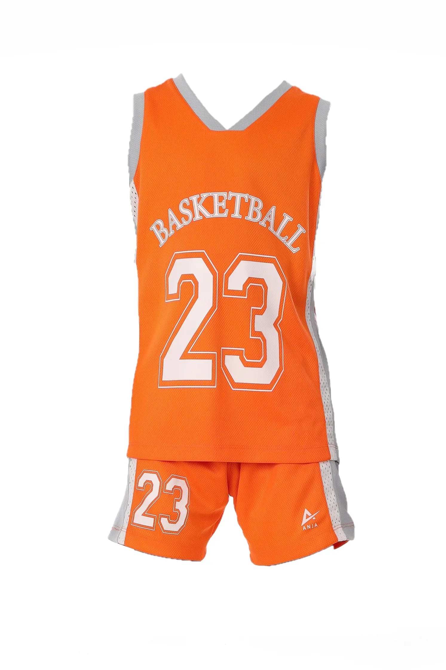 Girls Basketball Kit – Sporty Sleeveless Jersey and Shorts Set