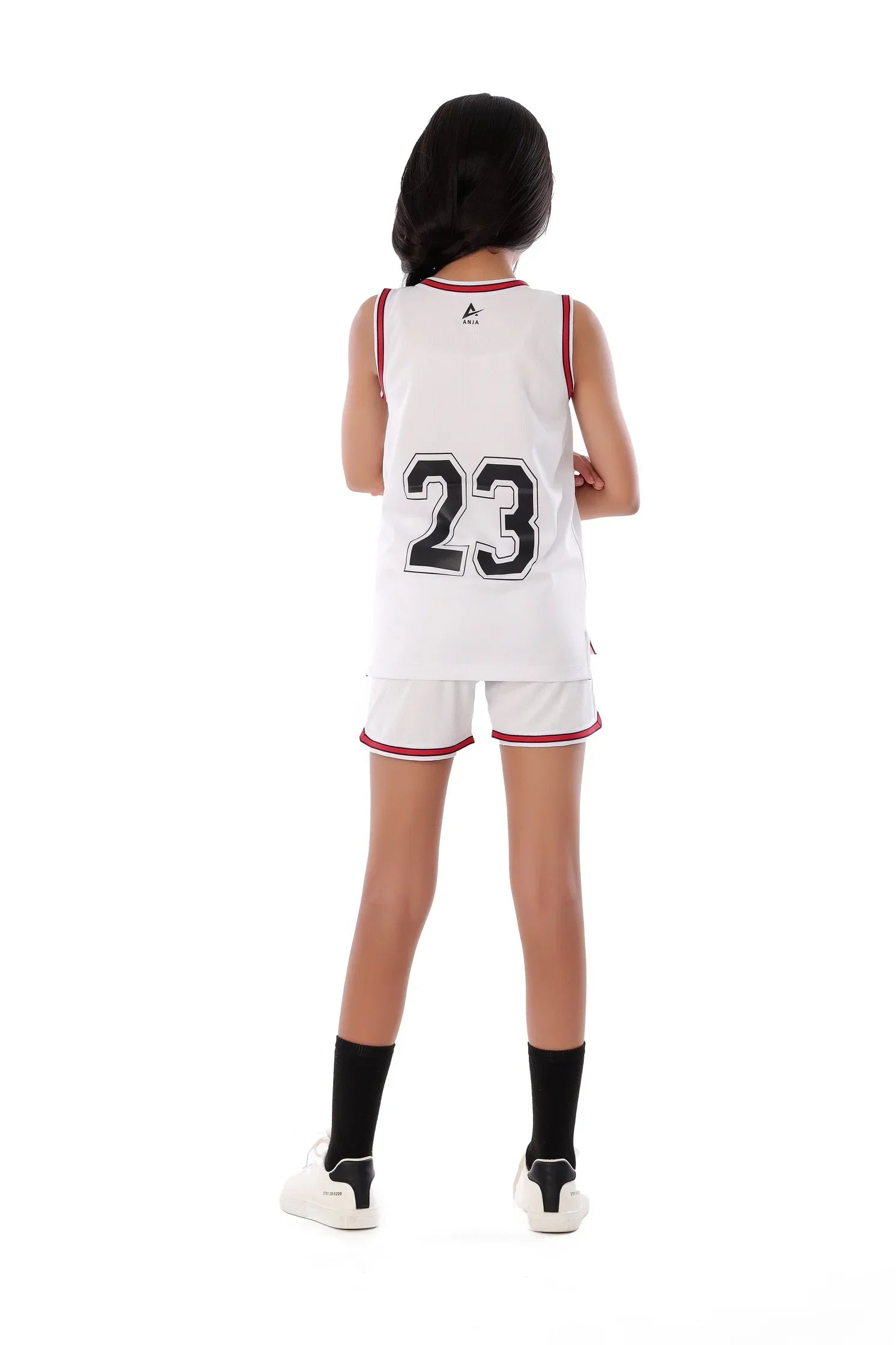 Girls Basketball Kit – Sporty Sleeveless Jersey and Shorts Set
