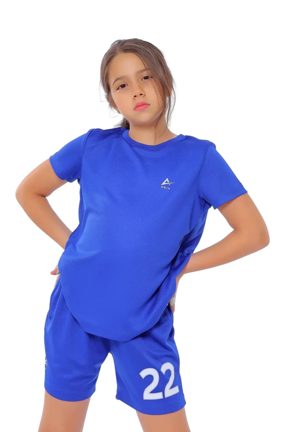 Girls Basic Kit – Sporty T-Shirt and Shorts Set