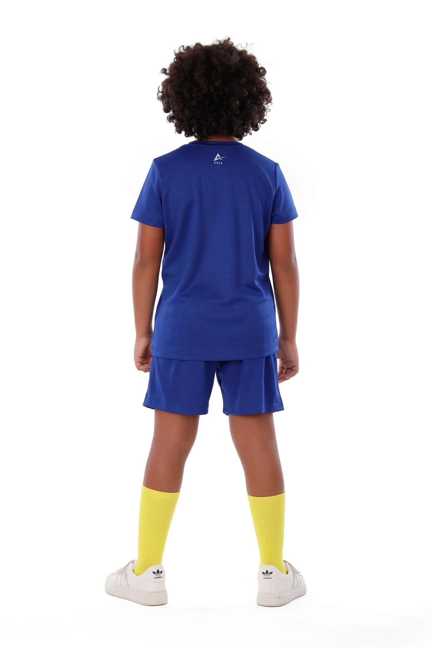 Boys Blue football Kids Kit – Sporty Athletic Set with Shorts
