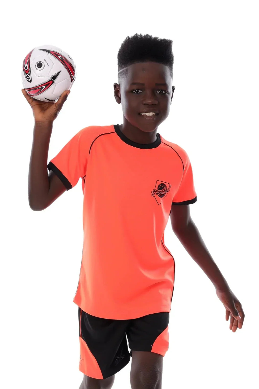 Boys Handball Kit – Sporty short sleeve Top with Shorts