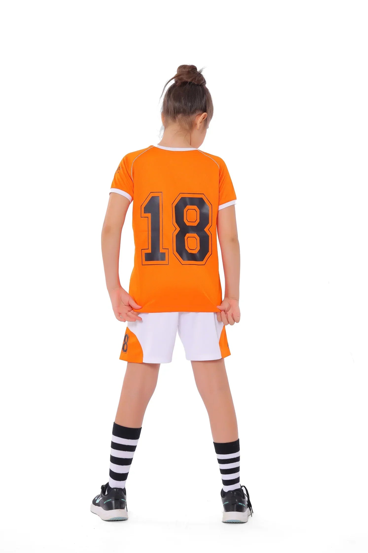 Girls Volleyball Kit – Sporty T-Shirt and Shorts Set