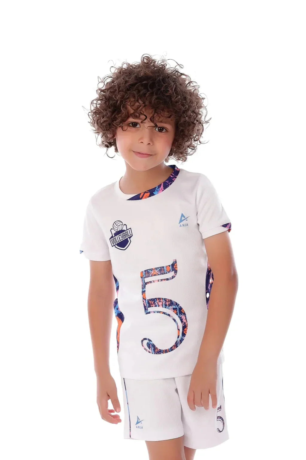 Boys Volleyball Kit – Sporty T-Shirt and Shorts Set