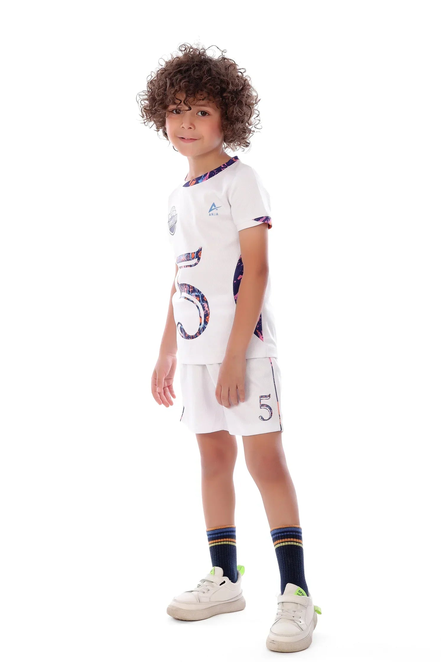 Boys Volleyball Kit – Sporty T-Shirt and Shorts Set