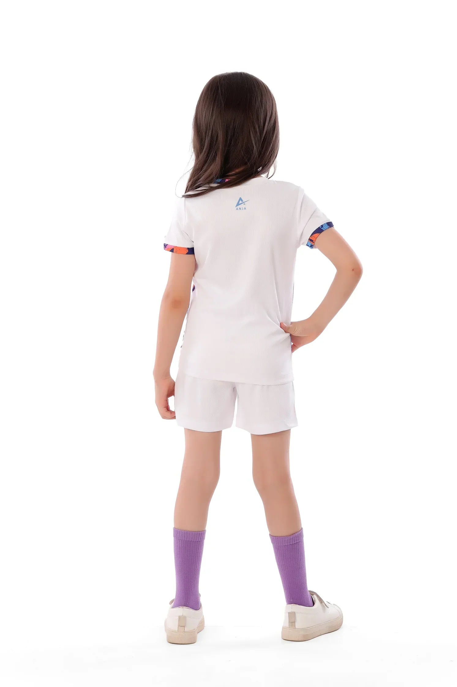 Girls Volleyball Kit – Sporty T-Shirt and Shorts Set