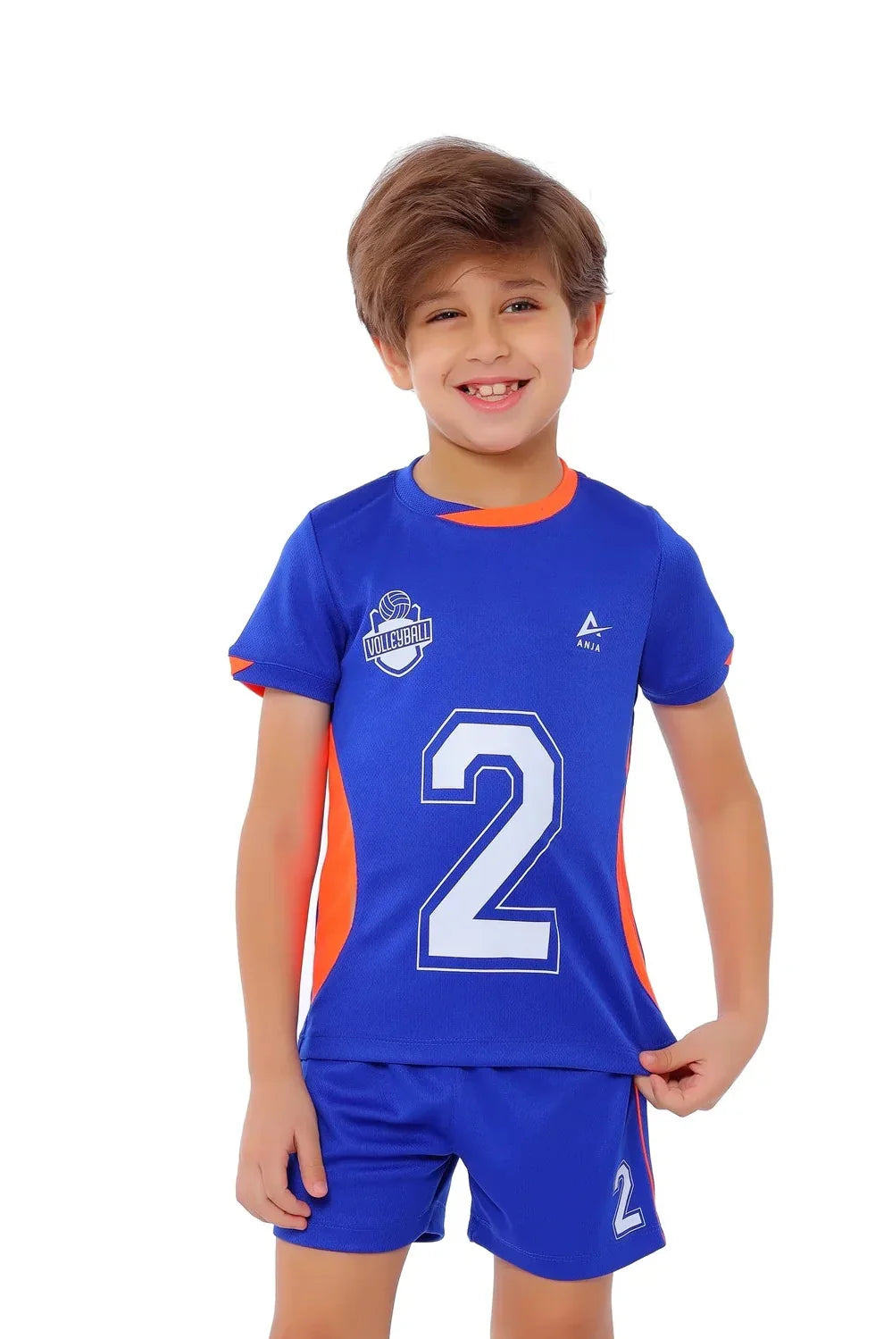 Boys Volleyball Kit – Sporty T-Shirt and Shorts Set