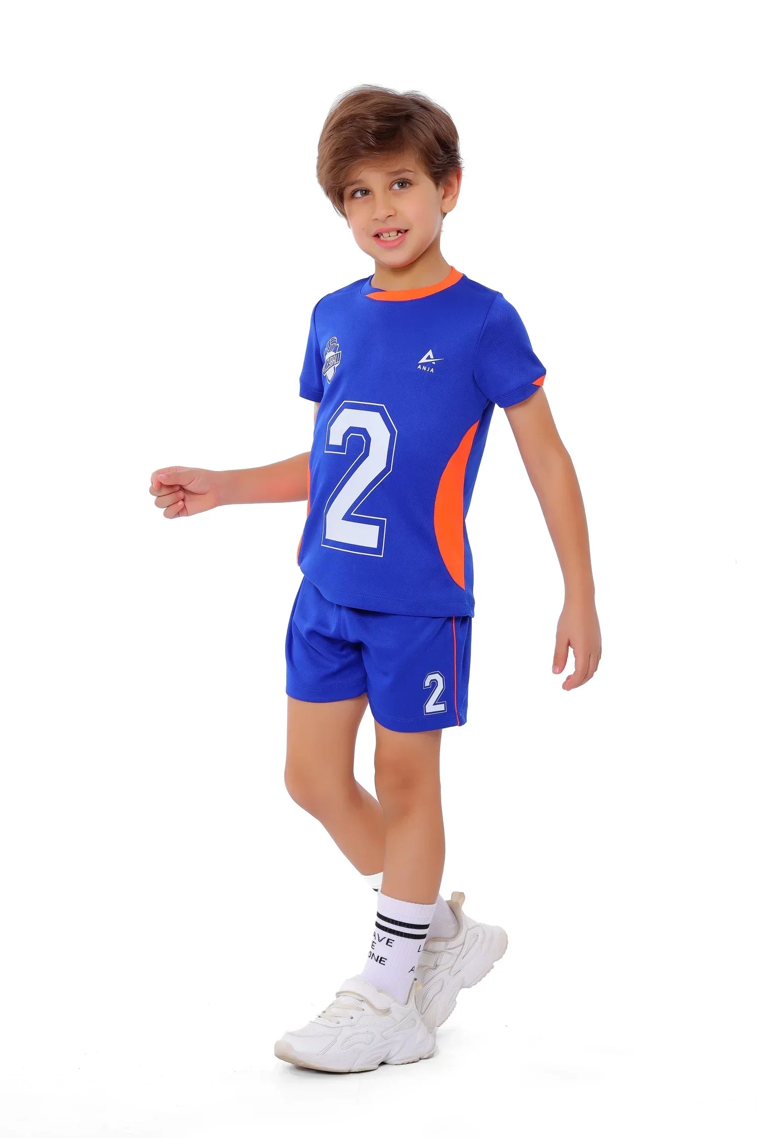 Boys Volleyball Kit – Sporty T-Shirt and Shorts Set