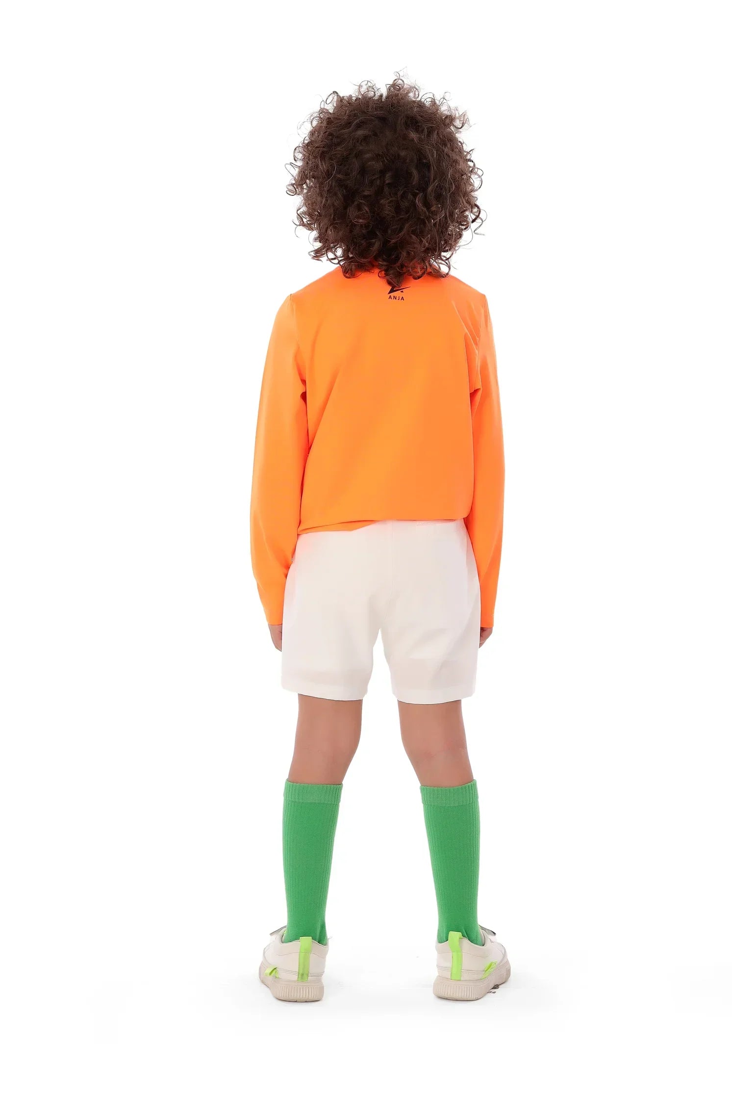 Boys Orange Long Sleeve Sporty T-Shirt – Athletic Top