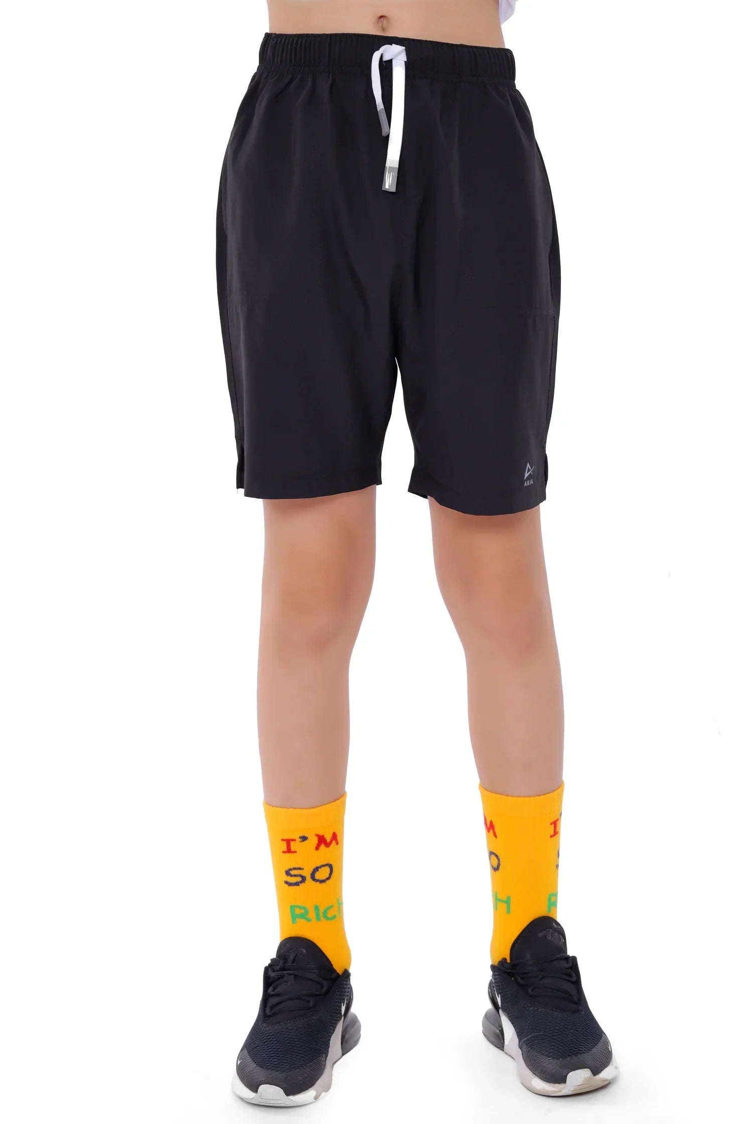 Boys Long Shorts – Knee-Length Sporty Performance Bottoms