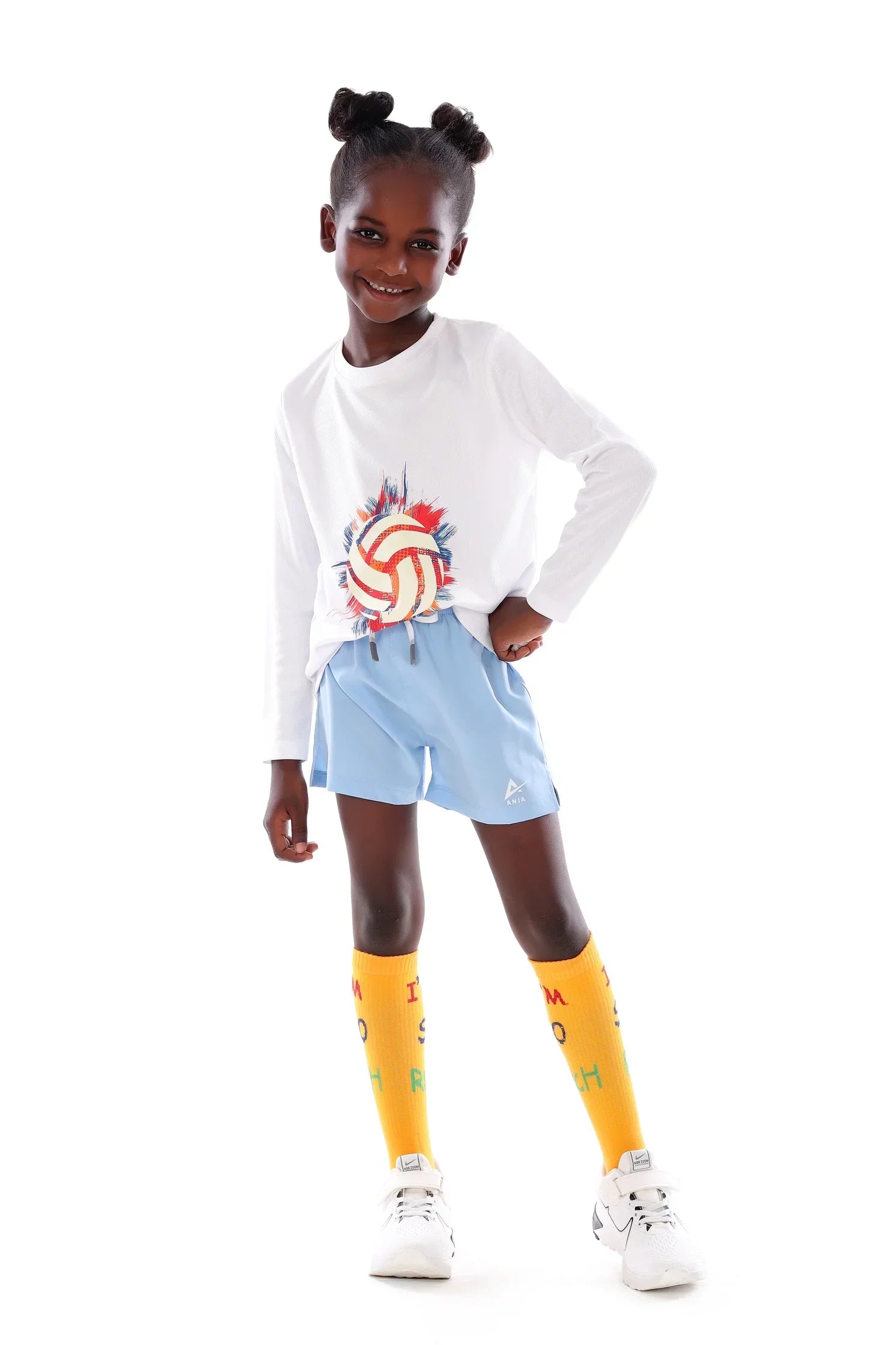 Girls Shorts – Sporty Drawstring Performance Bottoms
