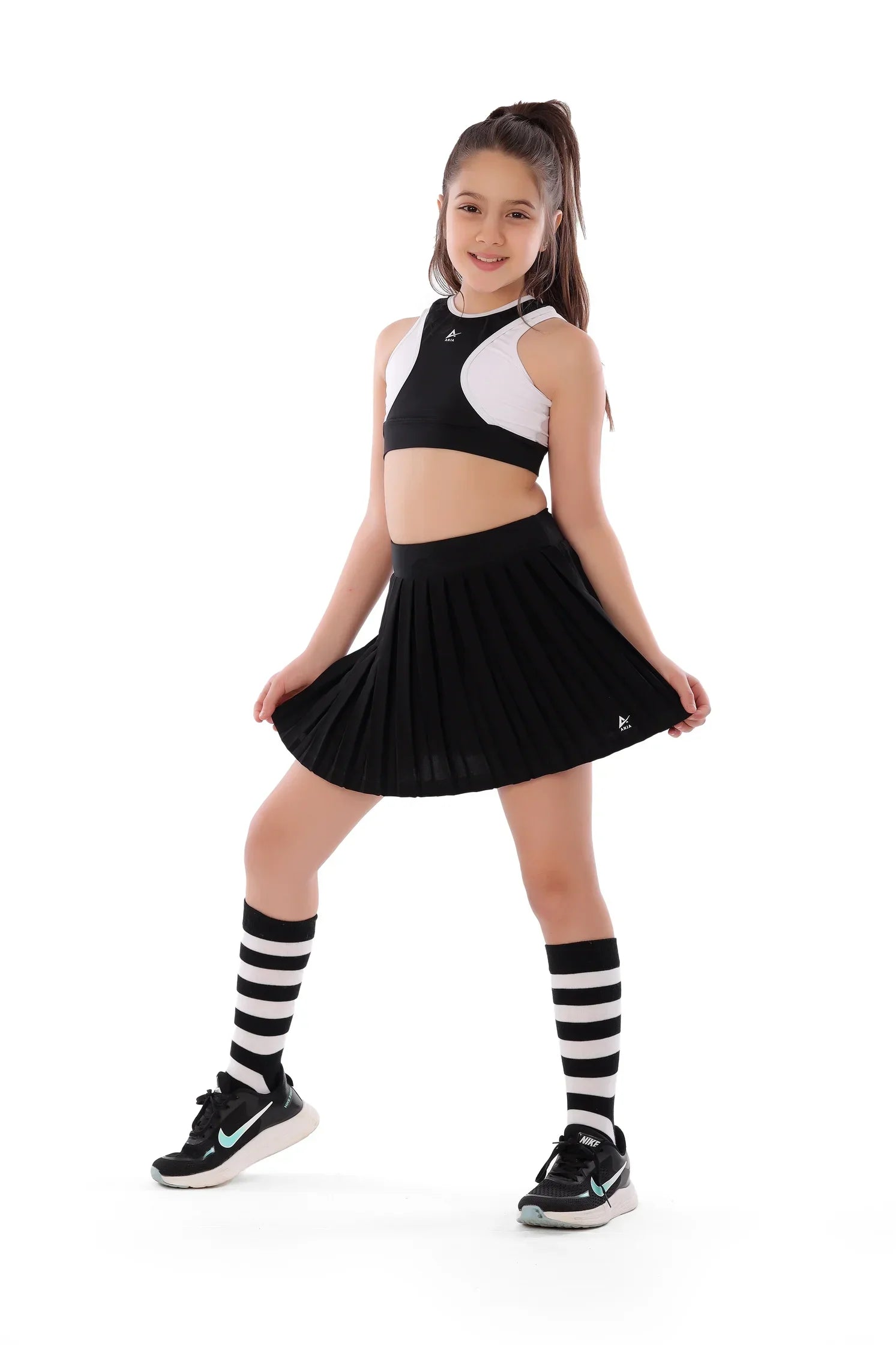 Girls Pleated Sport Skirt – Athletic Plissé Skirt