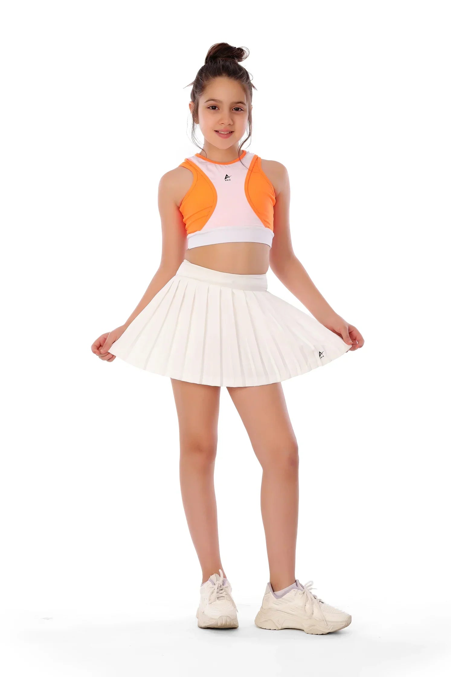 Girls Pleated Sport Skirt – Athletic Plissé Skirt