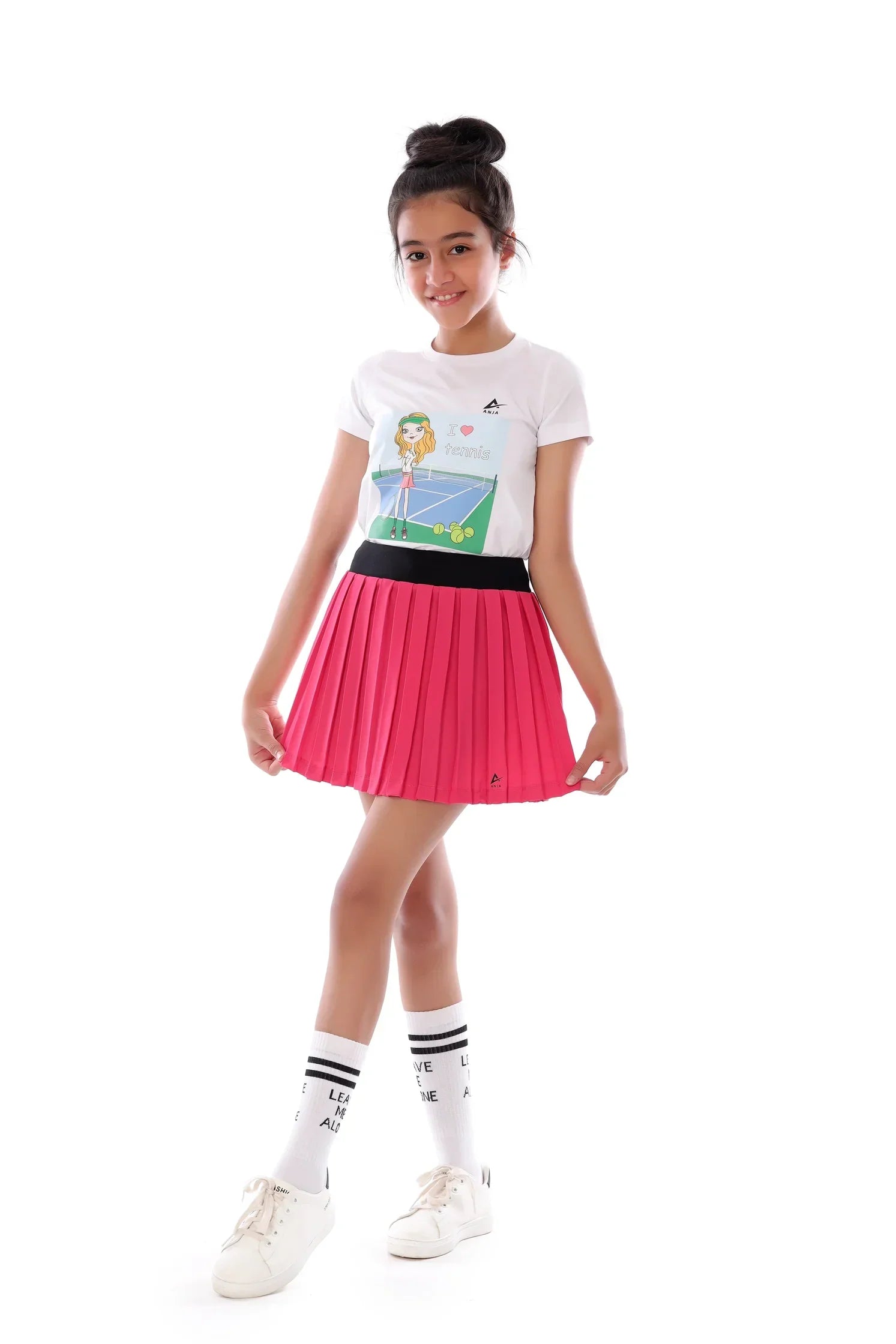 Girls Pleated Sport Skirt – Athletic Plissé Skirt