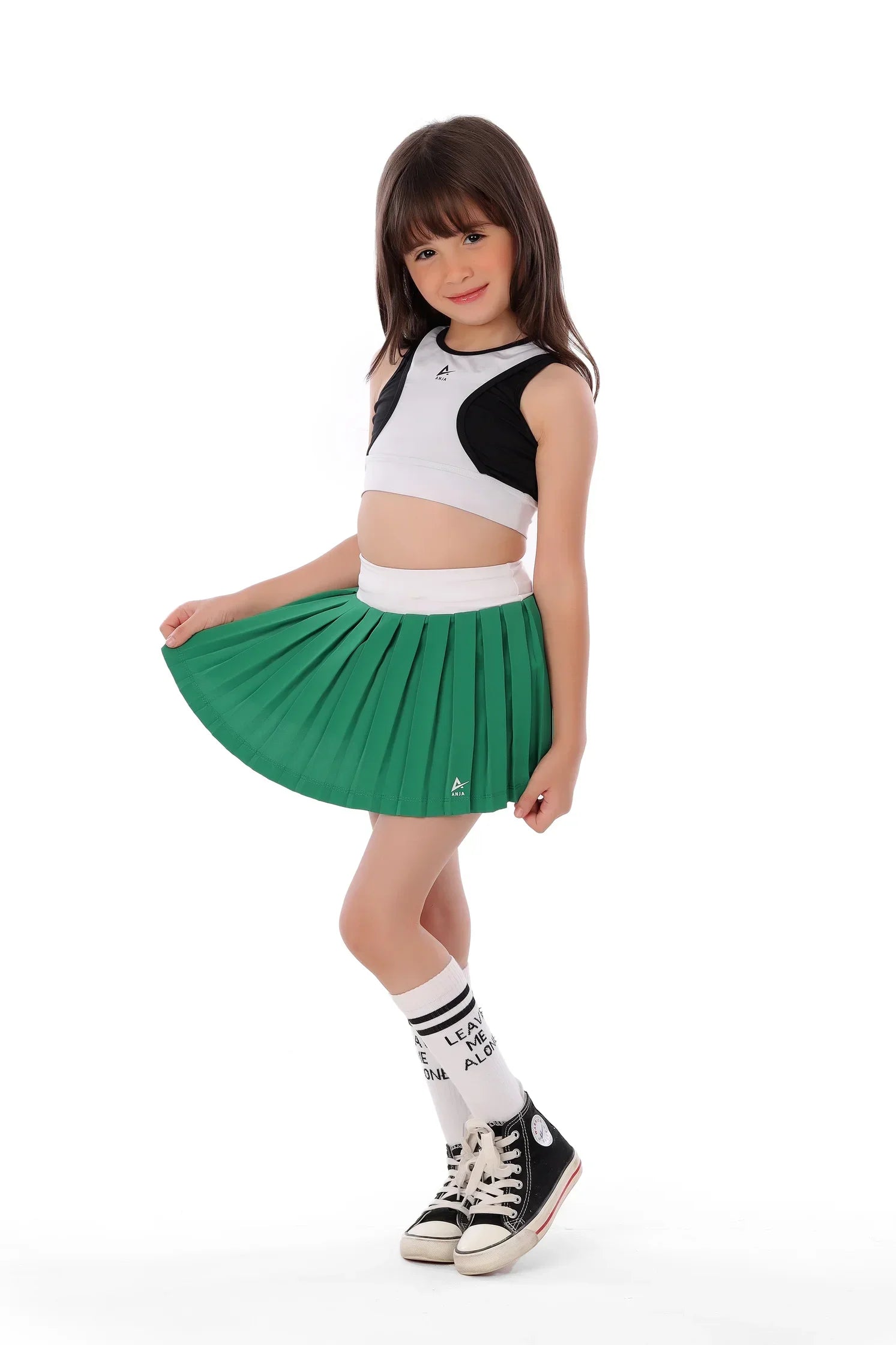 Girls Pleated Sport Skirt – Athletic Plissé Skirt
