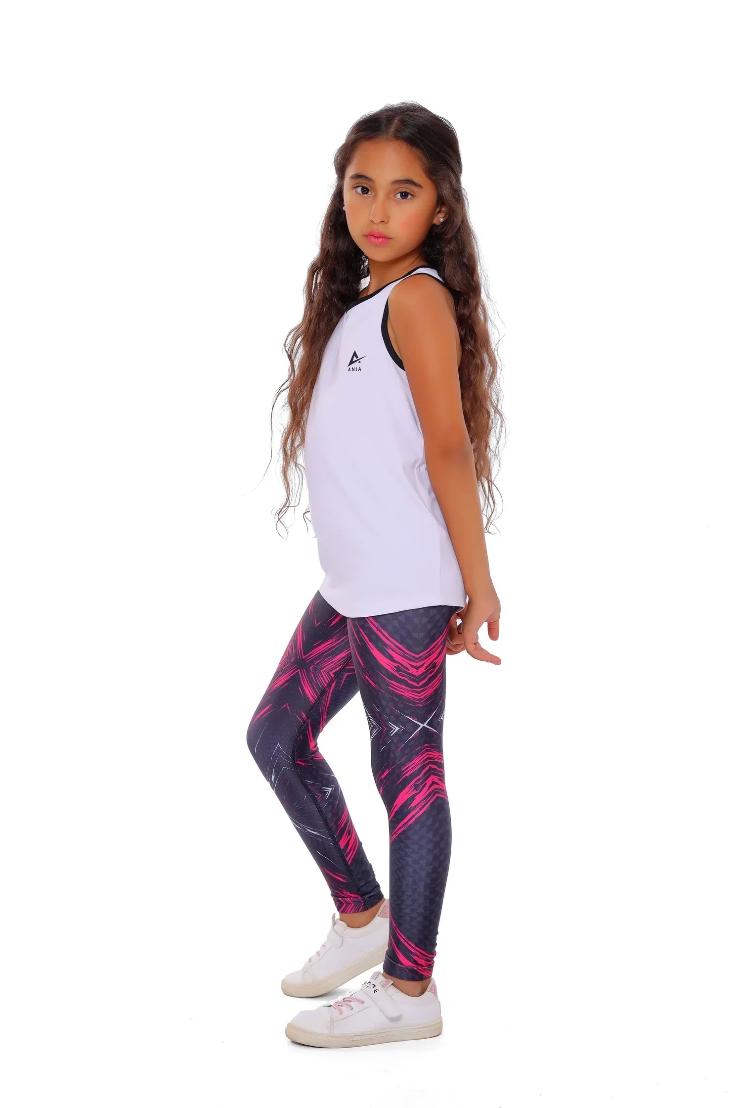 Girls Racerback Athletic Tank – Sporty Performance Top