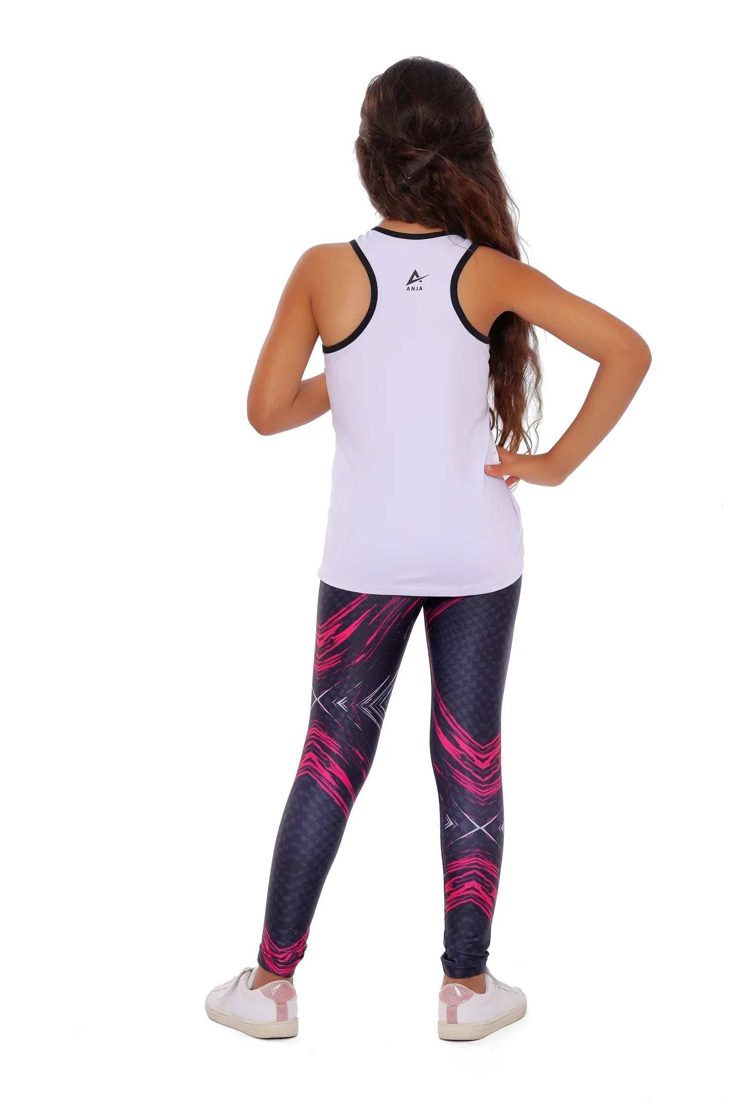 Girls Racerback Athletic Tank – Sporty Performance Top