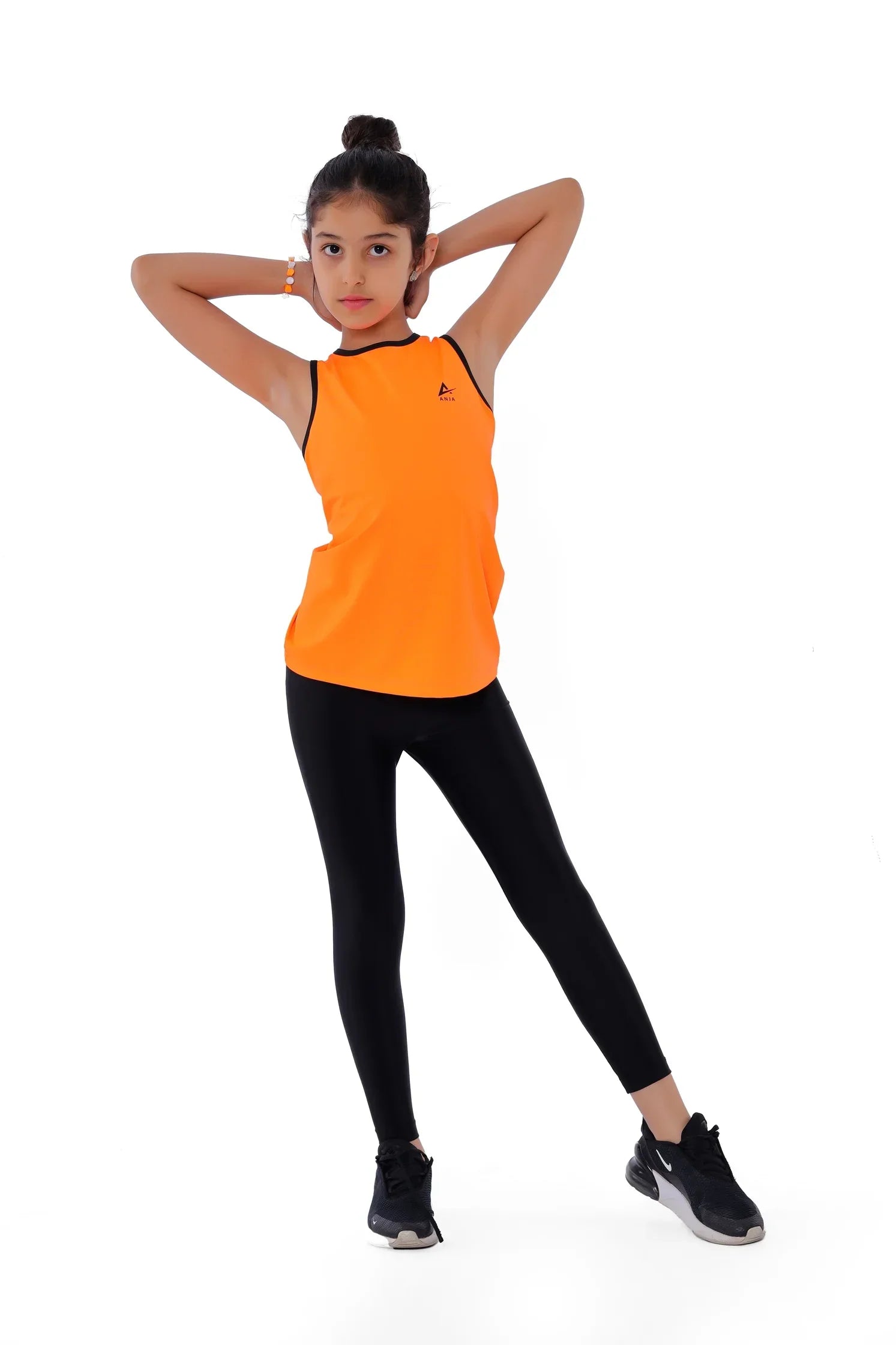 Girls Racerback Athletic Tank – Sporty Performance Top