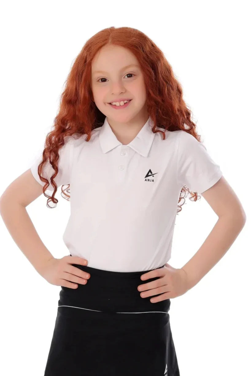 Girls Polo T-Shirt – Short Sleeve Top