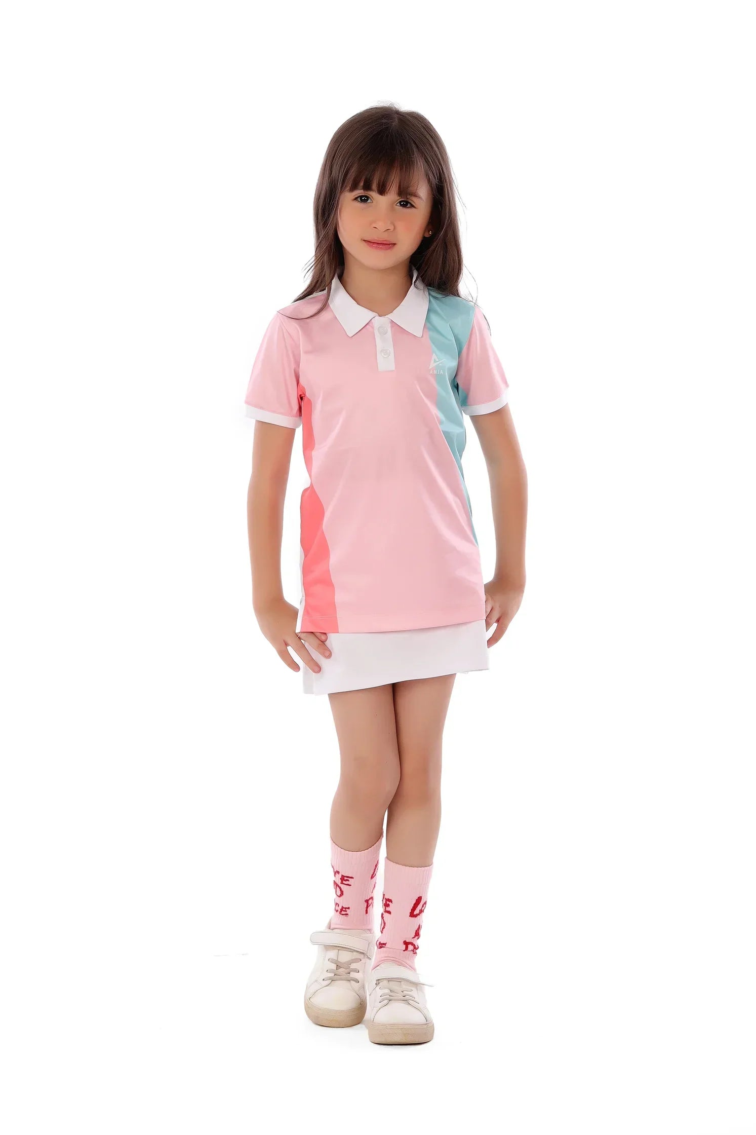 Girls Polo T-Shirt – Short Sleeve Top