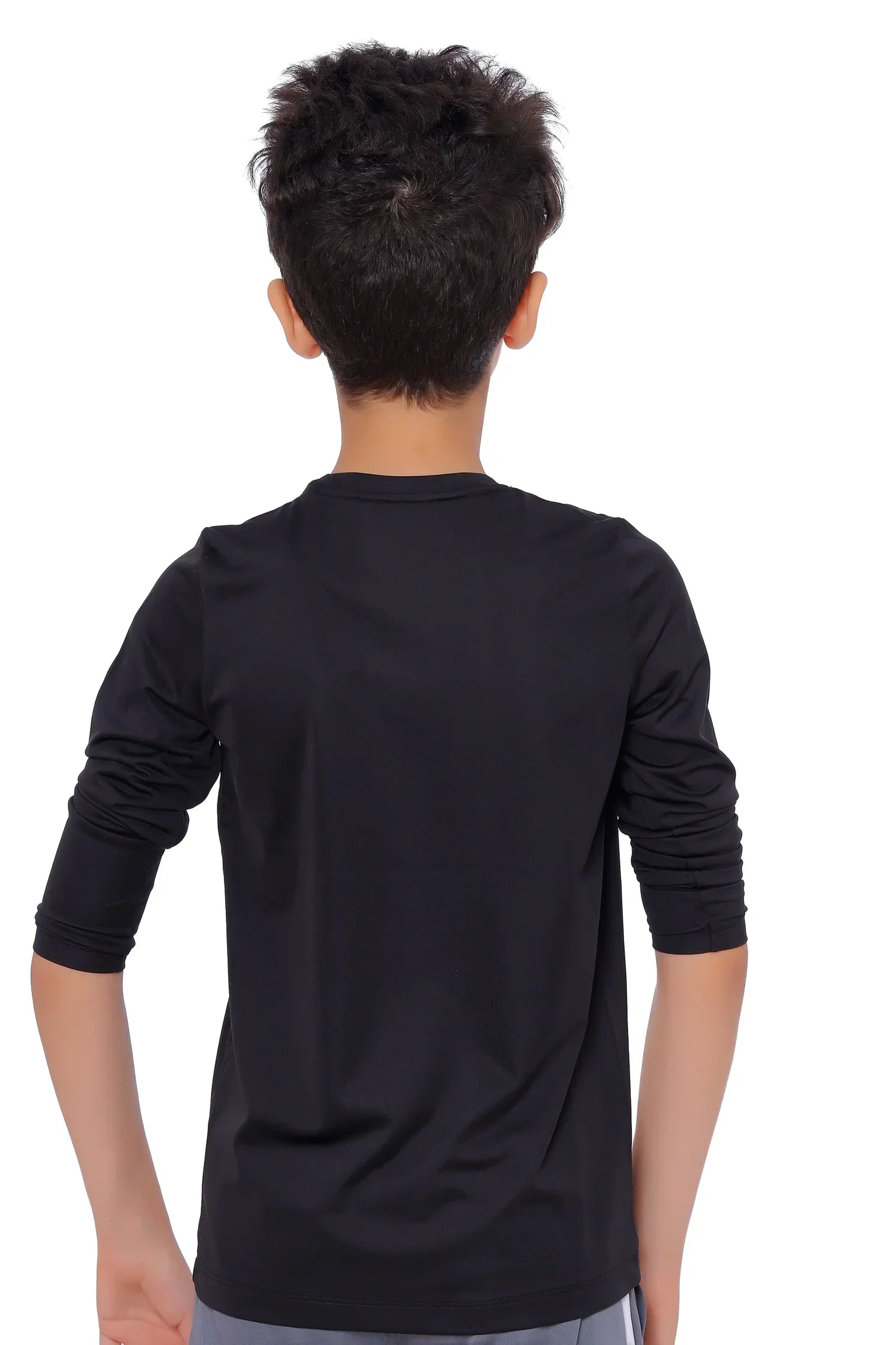 Basic Boys long Sleeve Performance T-Shirt