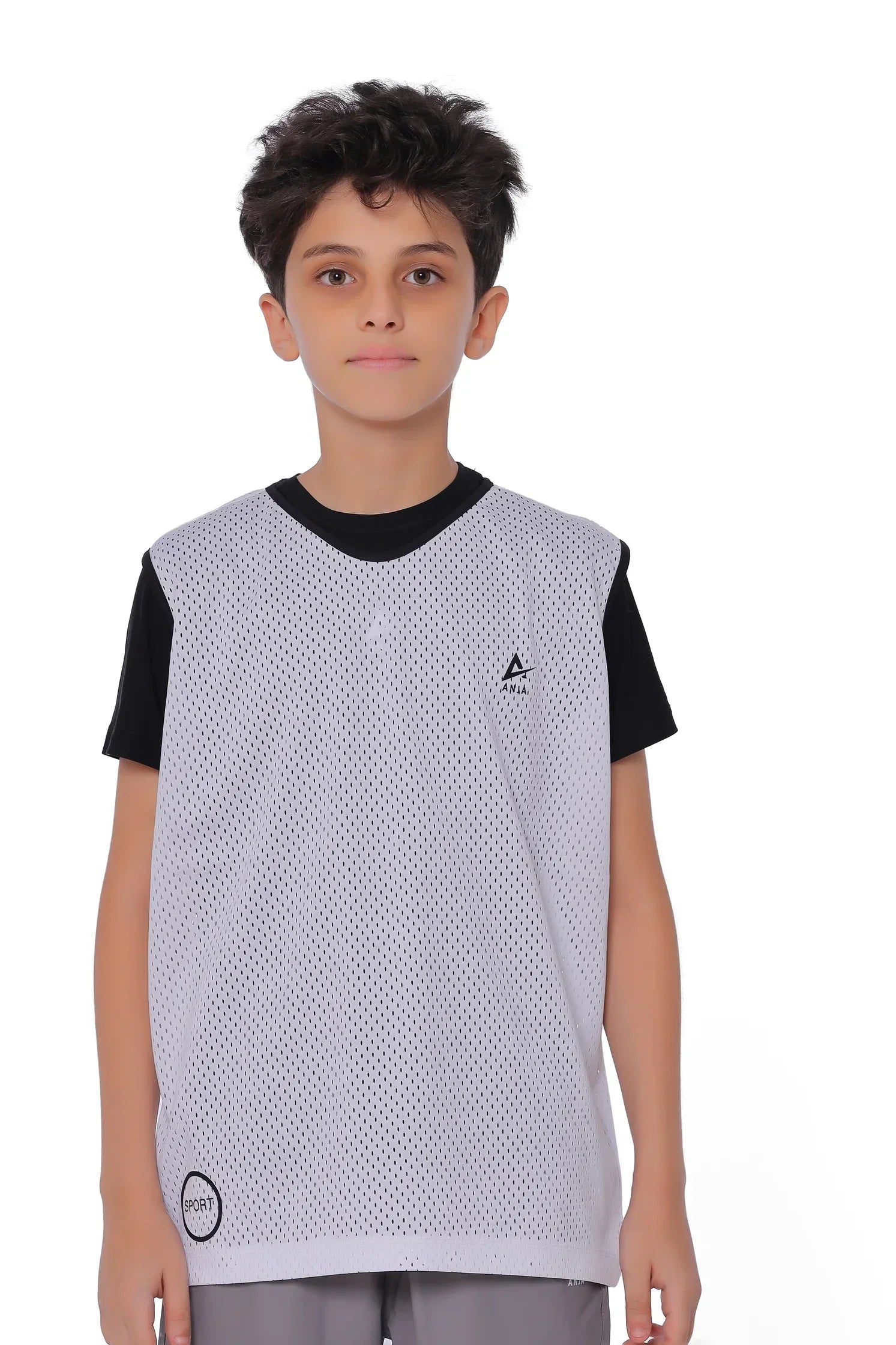 Boys Open Training Vest – Lightweight Breathable Scrimmage Pinnies