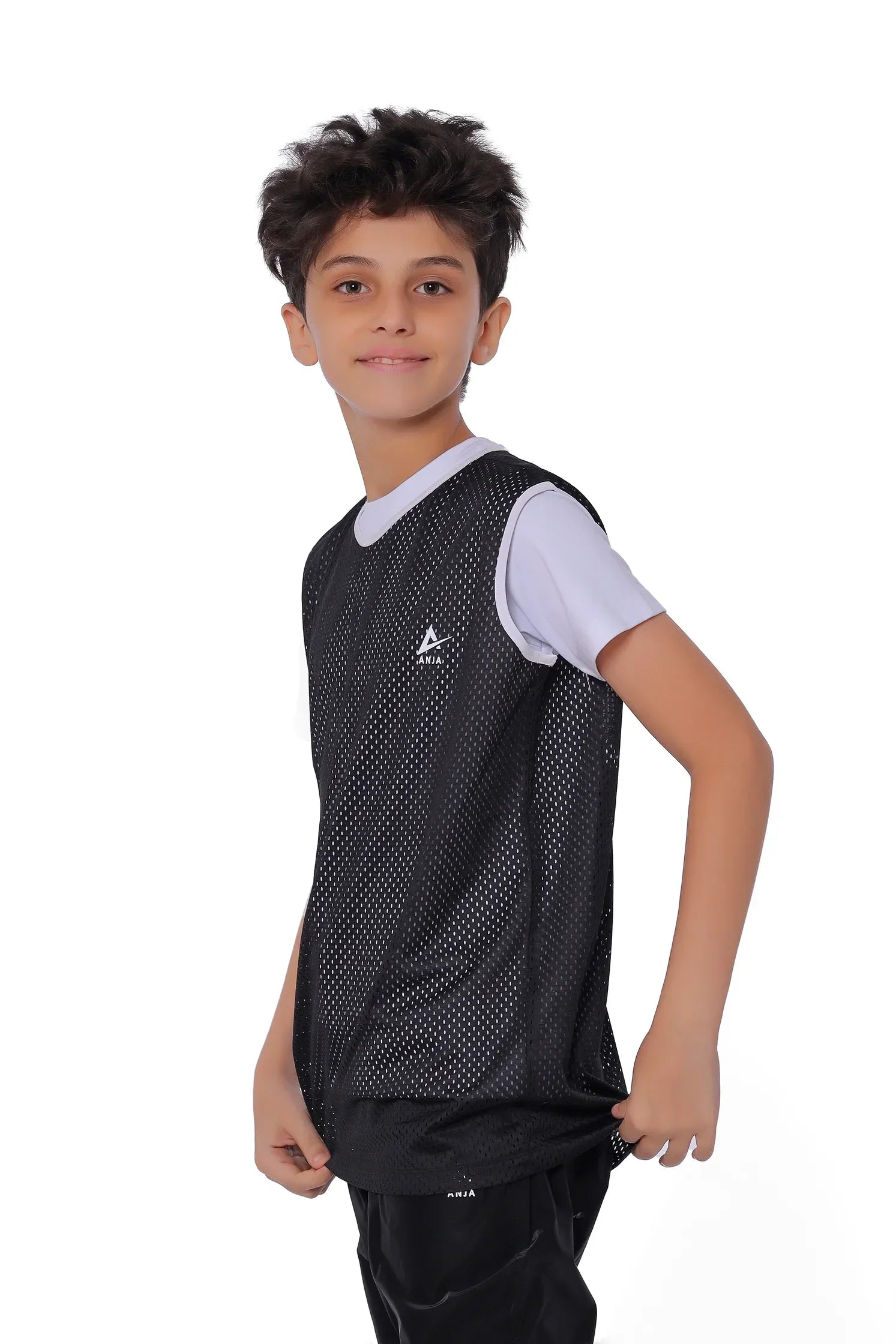 Boys Open Training Vest – Lightweight Breathable Scrimmage Pinnies