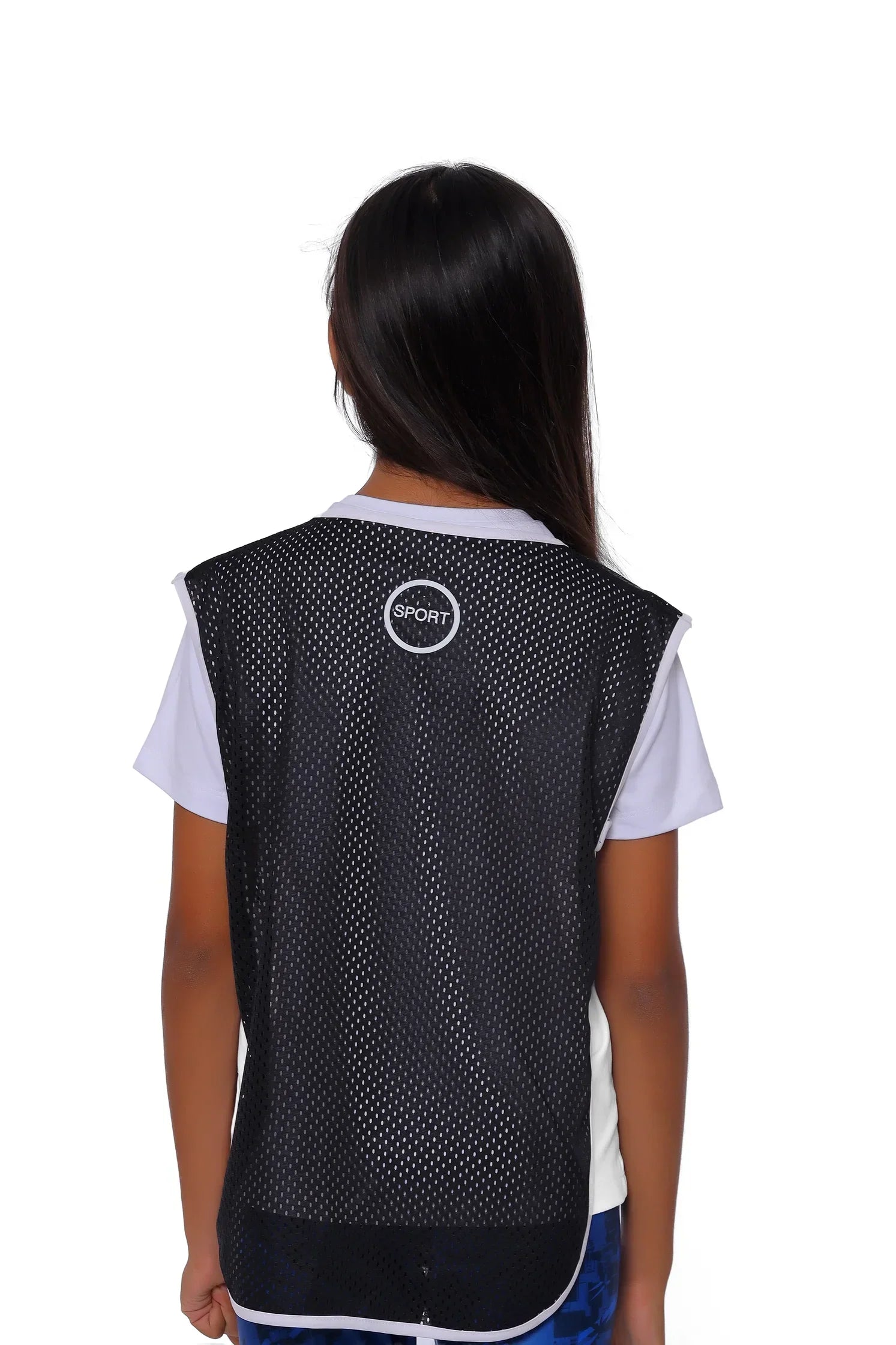 Girls Open Training Vest – Lightweight Breathable Scrimmage Pinnies