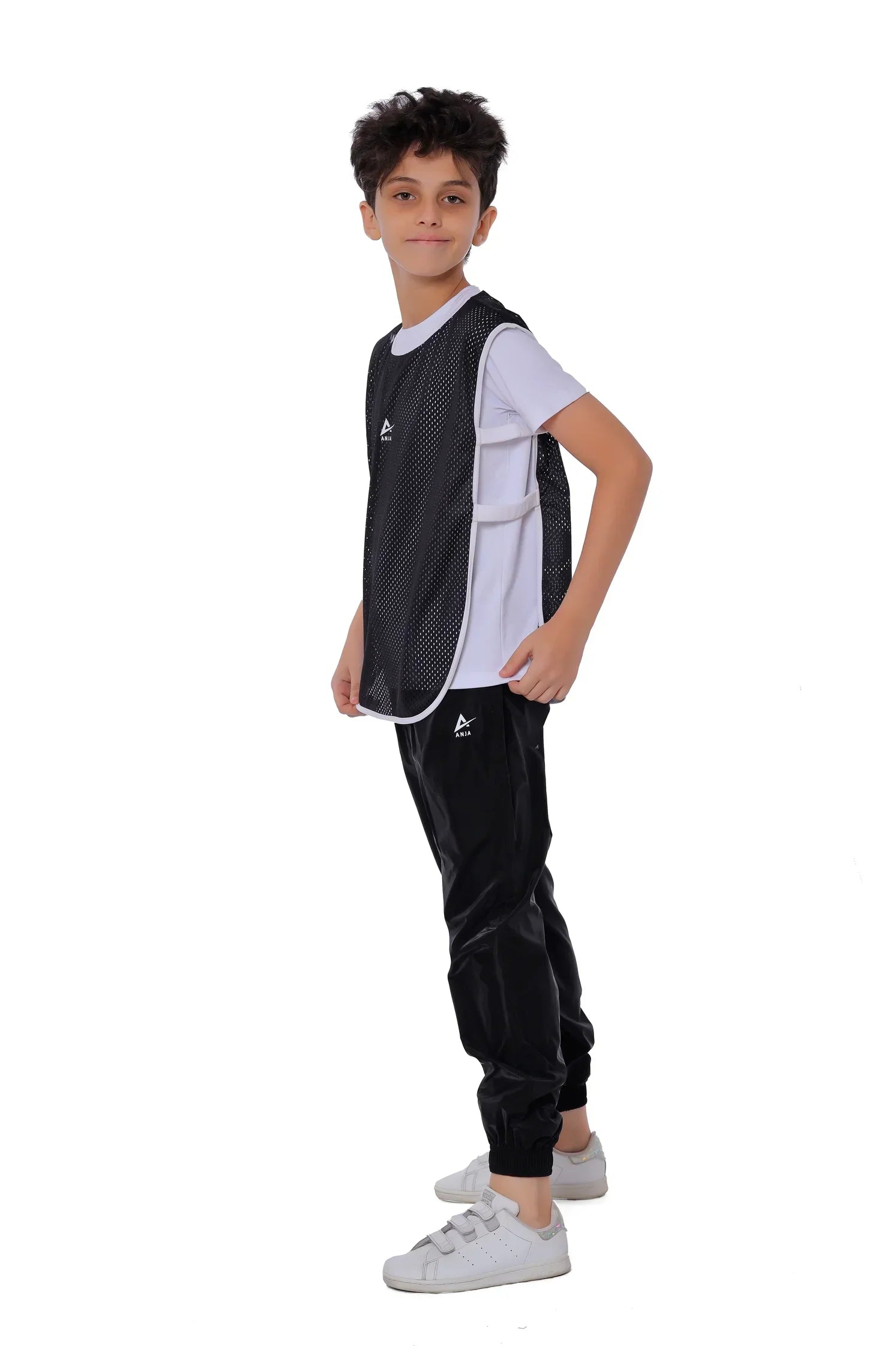 Boys Open Training Vest – Lightweight Breathable Scrimmage Pinnies