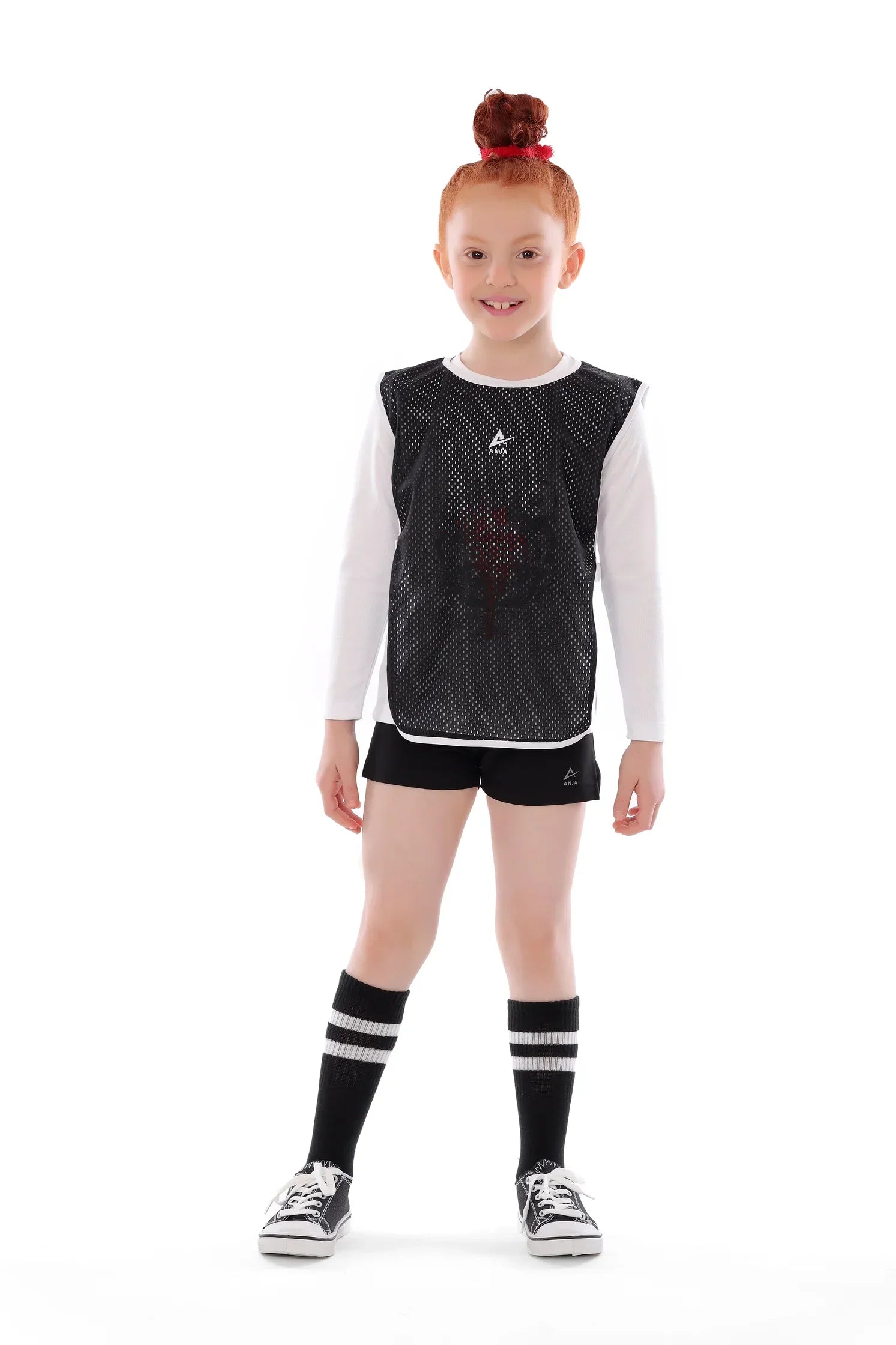 Girls Open Training Vest – Lightweight Breathable Scrimmage Pinnies