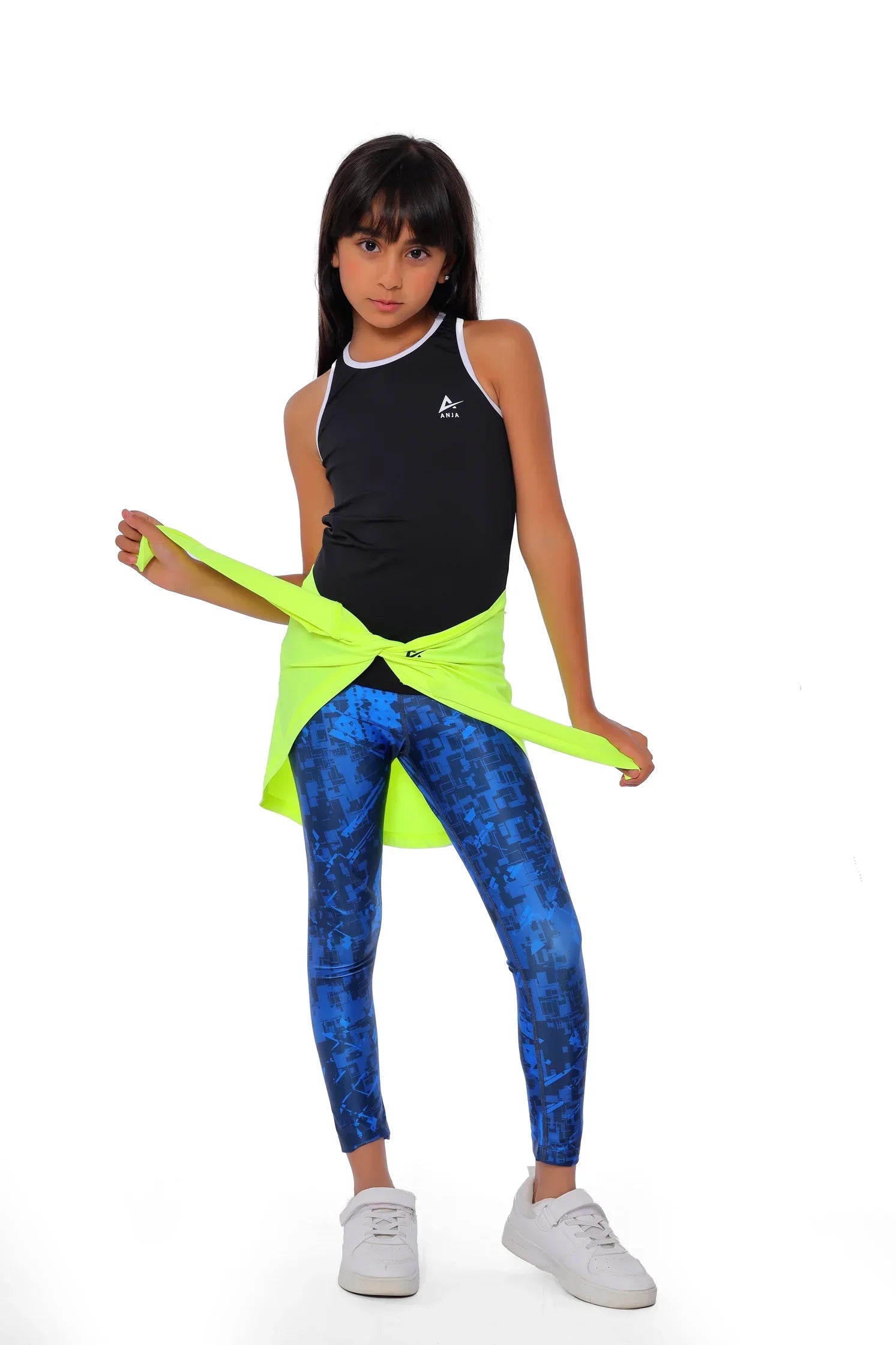 Girls Tie-Waist Hip Cover – Sporty Modest Wrap