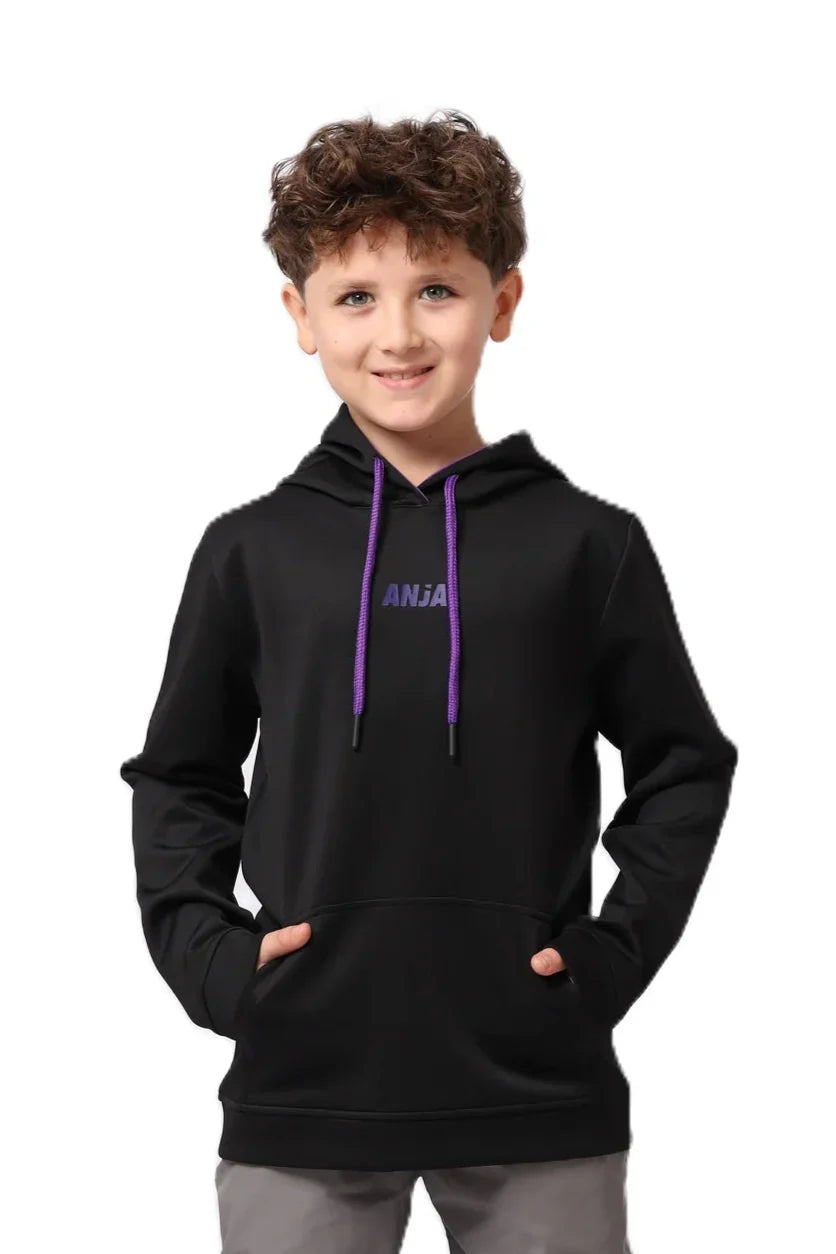 Boys Hoodie – Sporty Pullover with Contrast Drawstrings