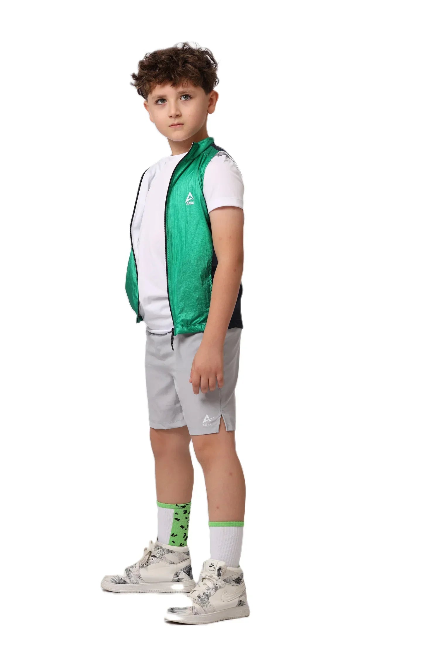 Boys Zip-Up Vest – Sporty Sleeveless Outerwear