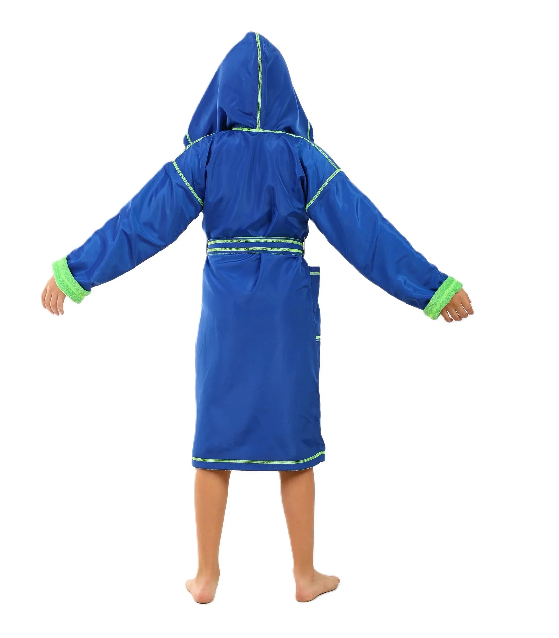 Girls Hooded Swim Robe – Quick-Dry Changing Coat