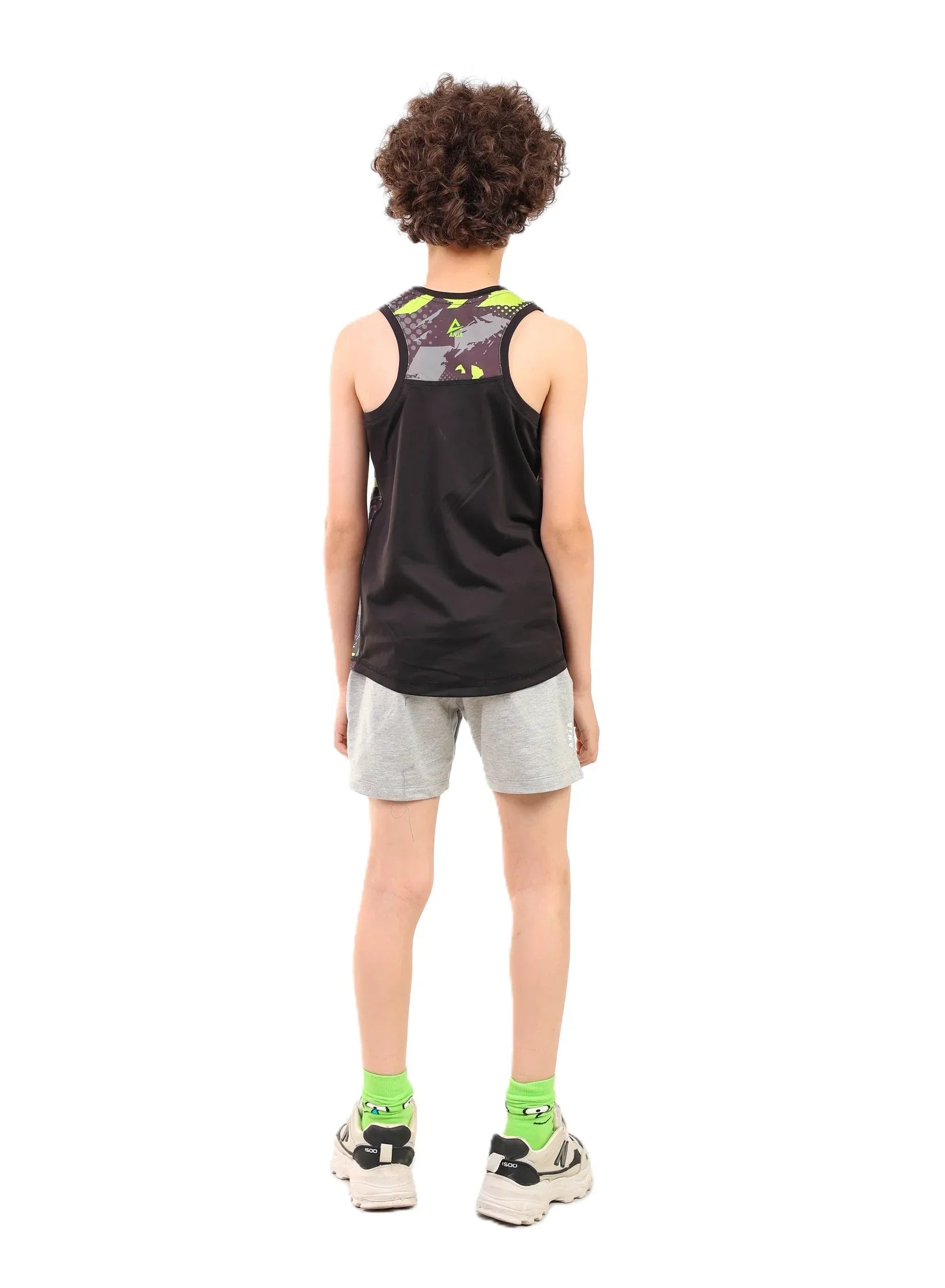 Boys Sleeveless Performance T-Shirt – Sporty Top