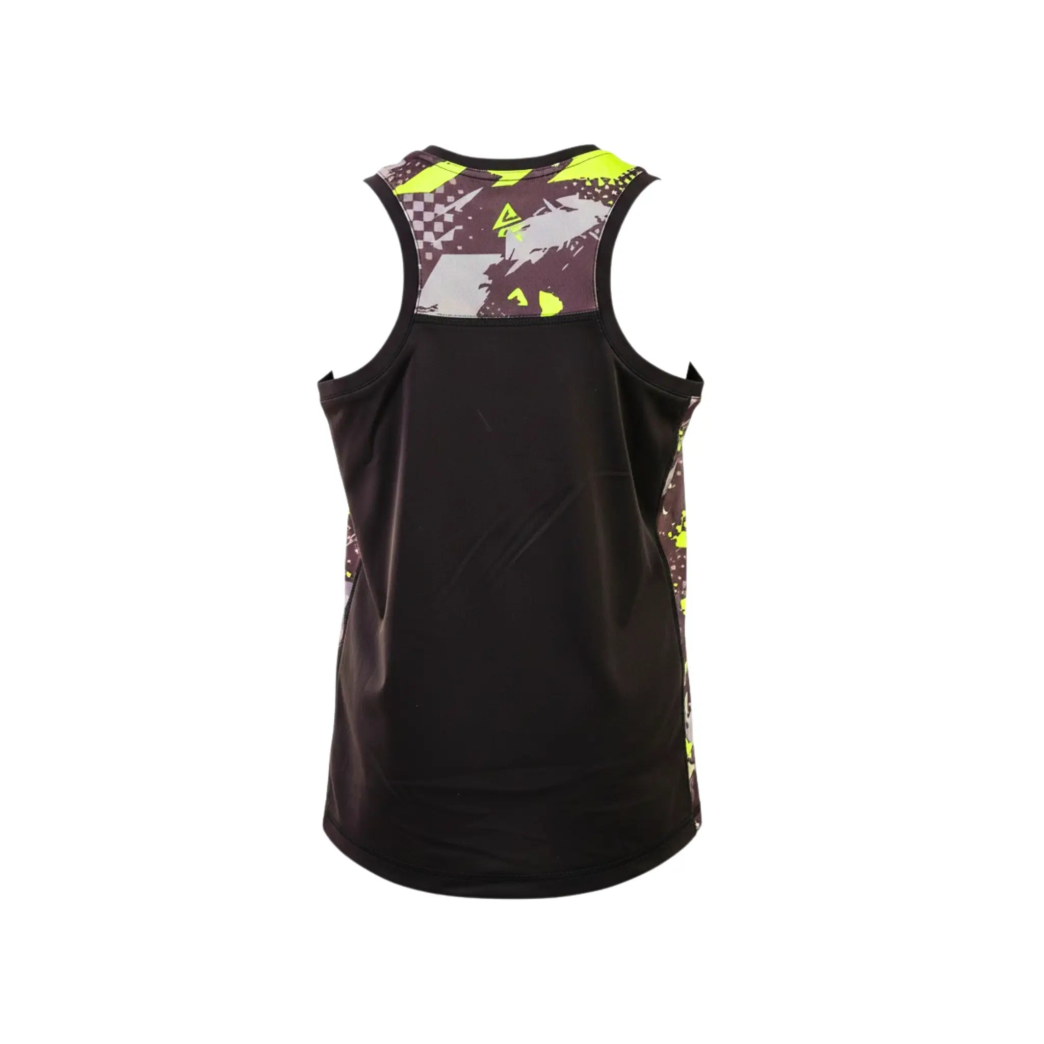 Girls Sleeveless Performance T-Shirt – Two-Tone Top