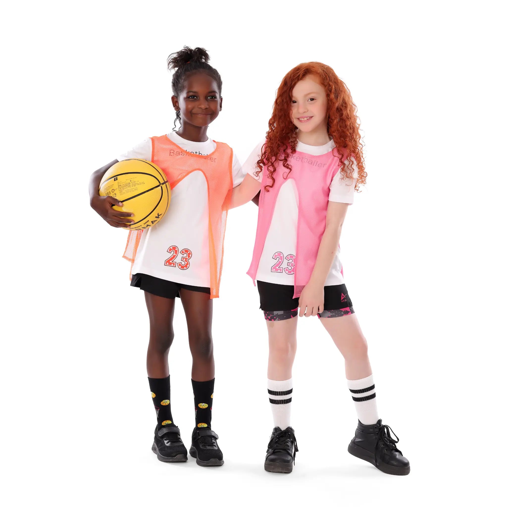 Girls Basketballer T-Shirt – Sporty Athletic Top