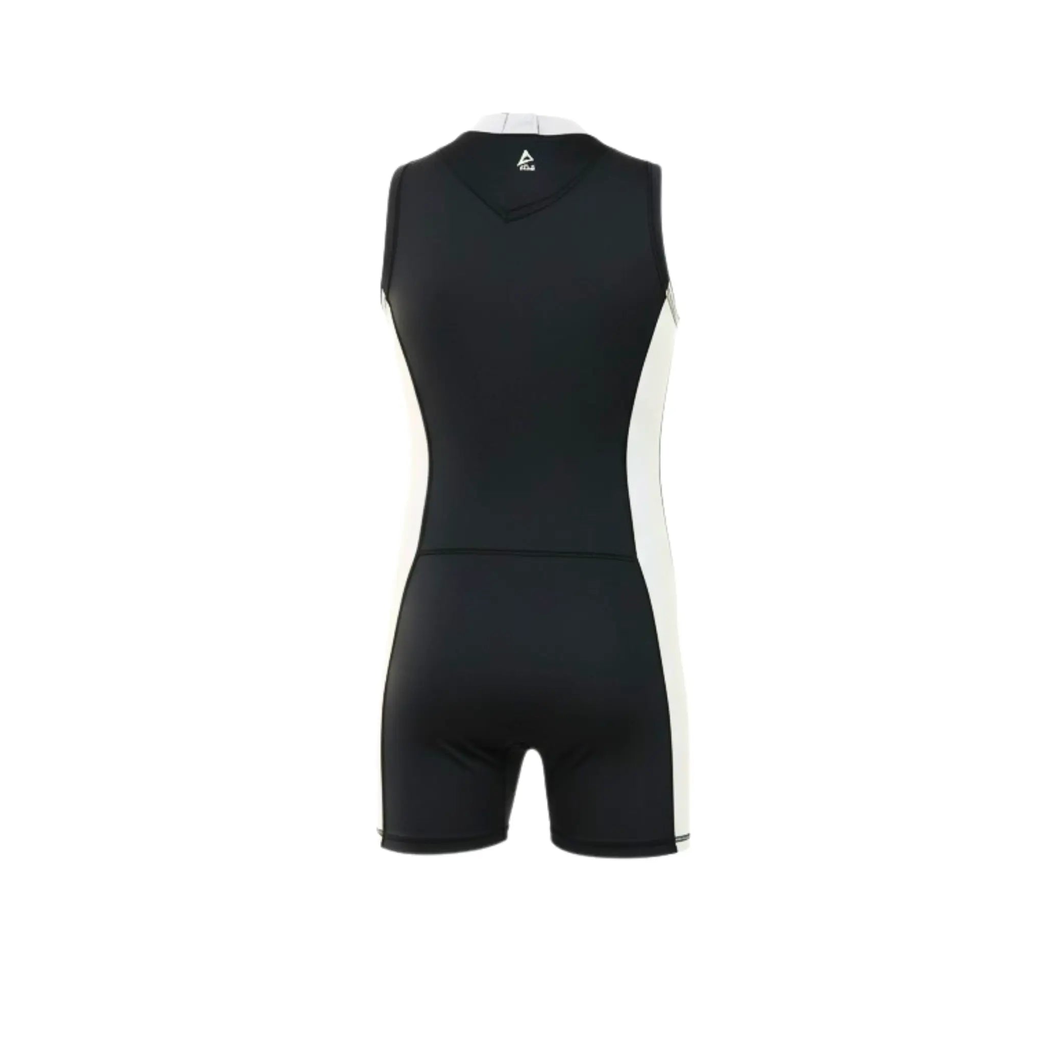 Girls sleeveless One-Piece Swimsuit –Side Panels and Front Zip