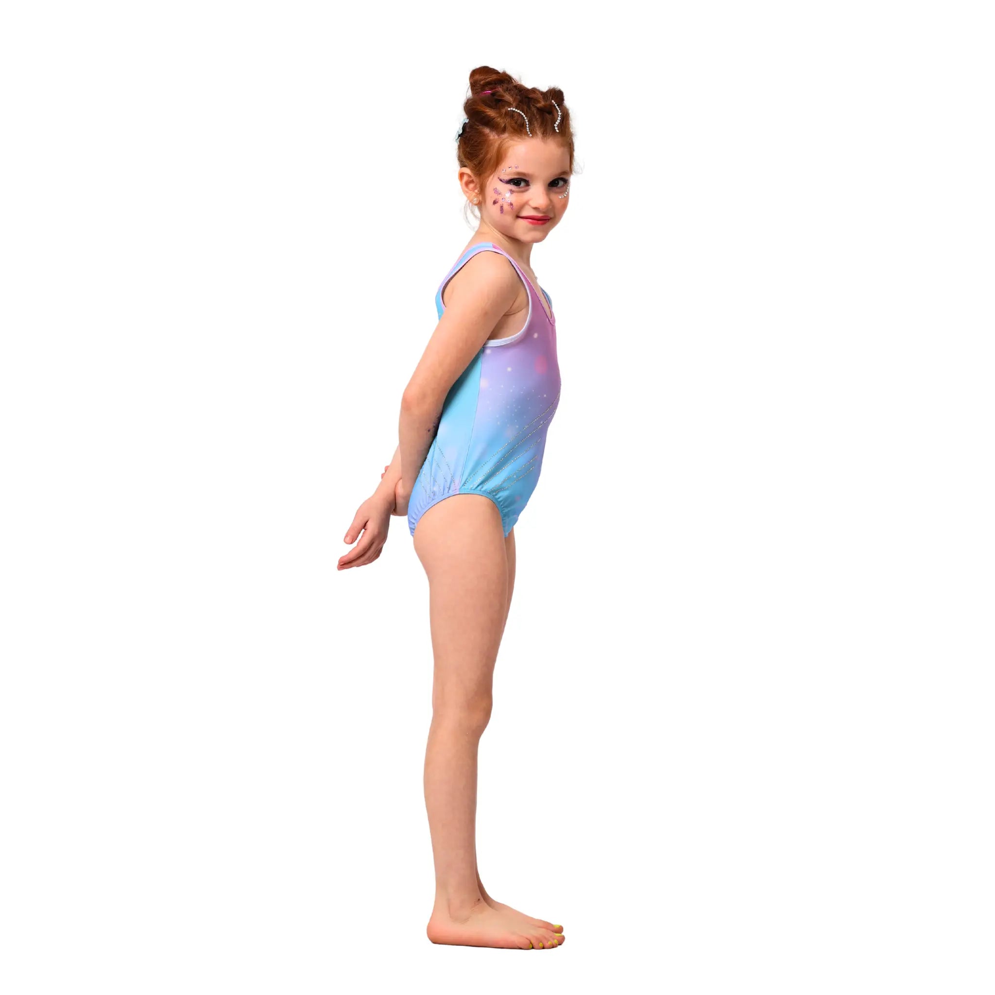 Girls Gymnastics Leotard – Sporty fit