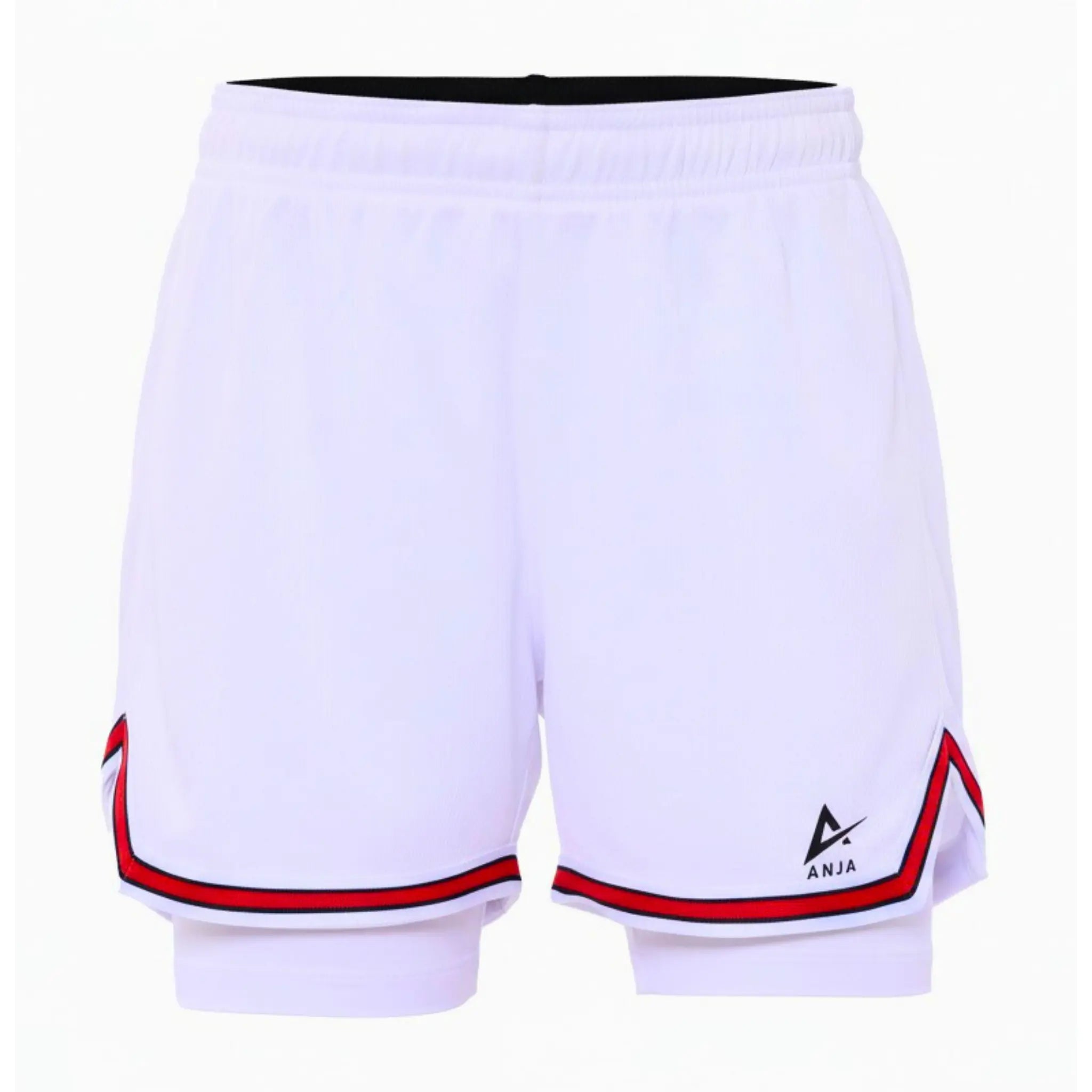 Boys Single Stripe Kids double Layer Shorts – Sporty Performance Bottoms