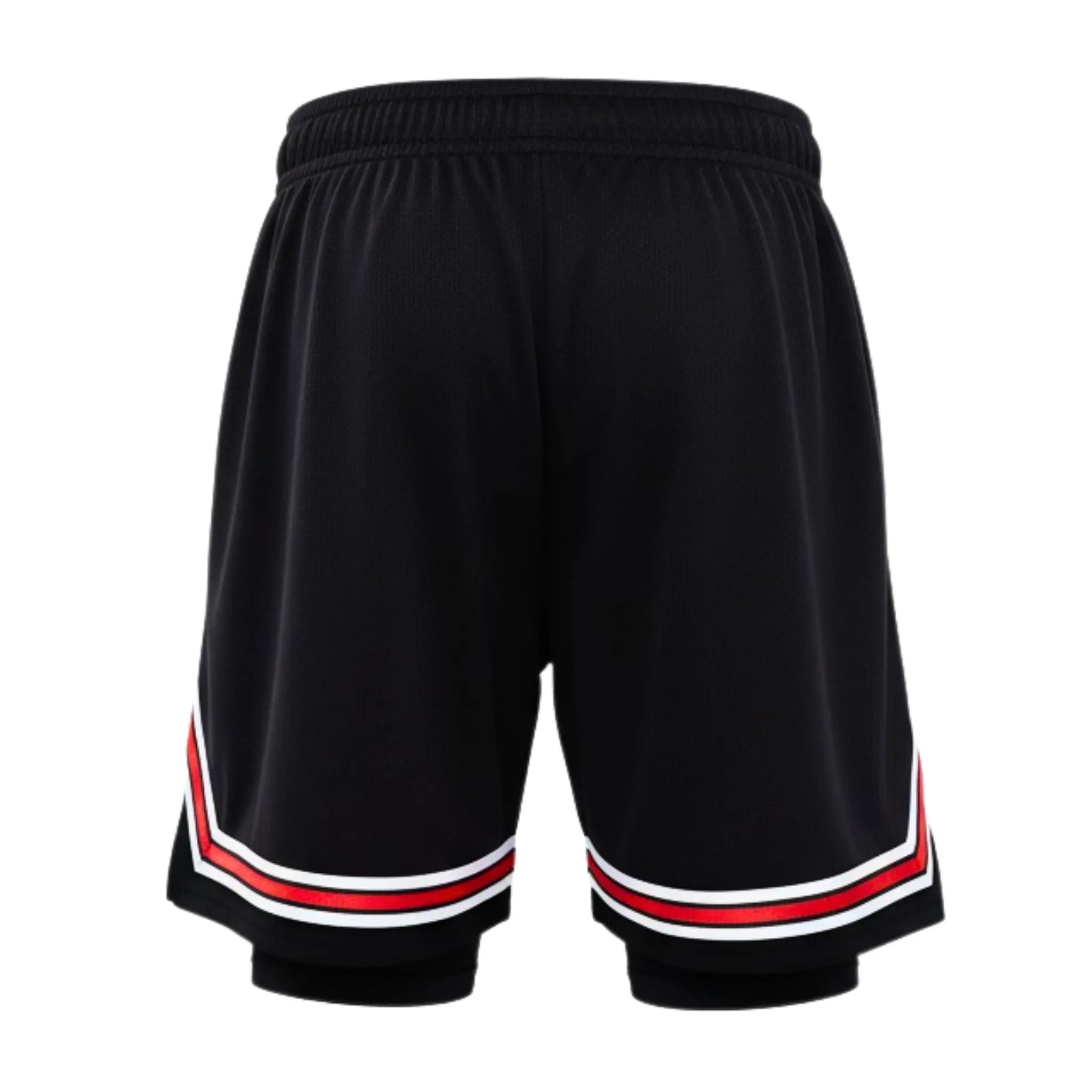 Boys Single Stripe Kids double Layer Shorts – Sporty Performance Bottoms