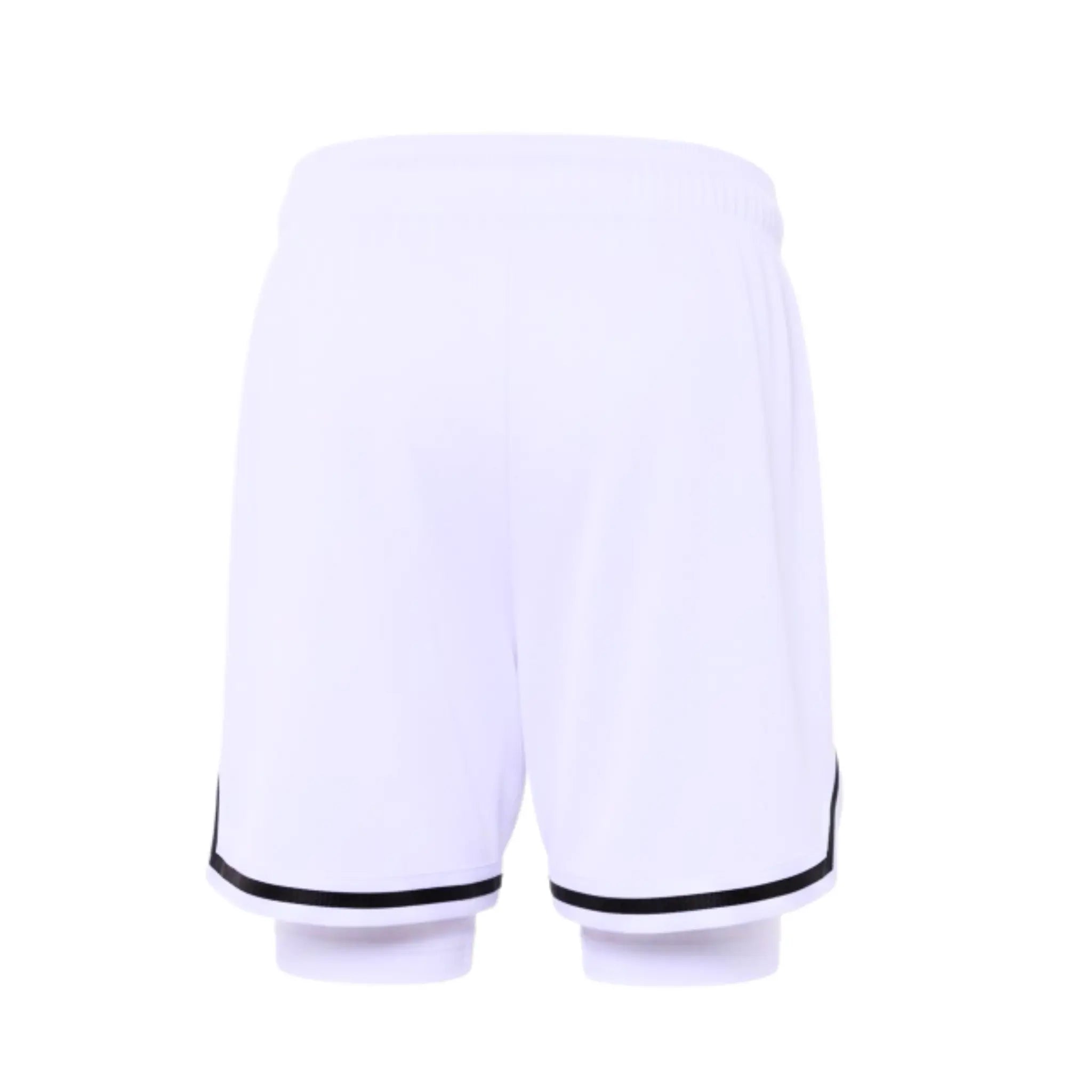 Boys Single Stripe Kids double Layer Shorts – Sporty Performance Bottoms