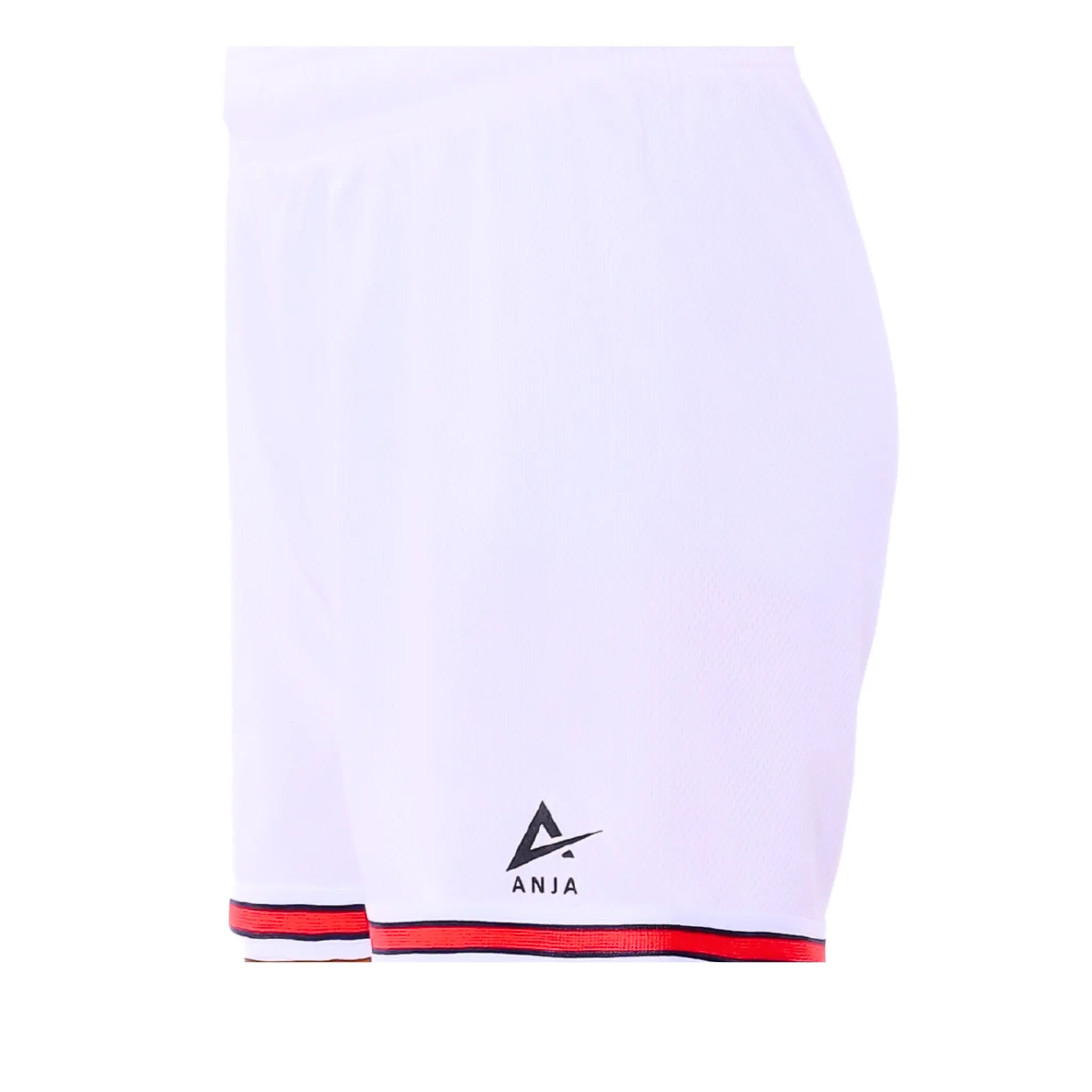 Boys White Athletic single Stripe Kids Shorts – Sporty Performance Bottoms
