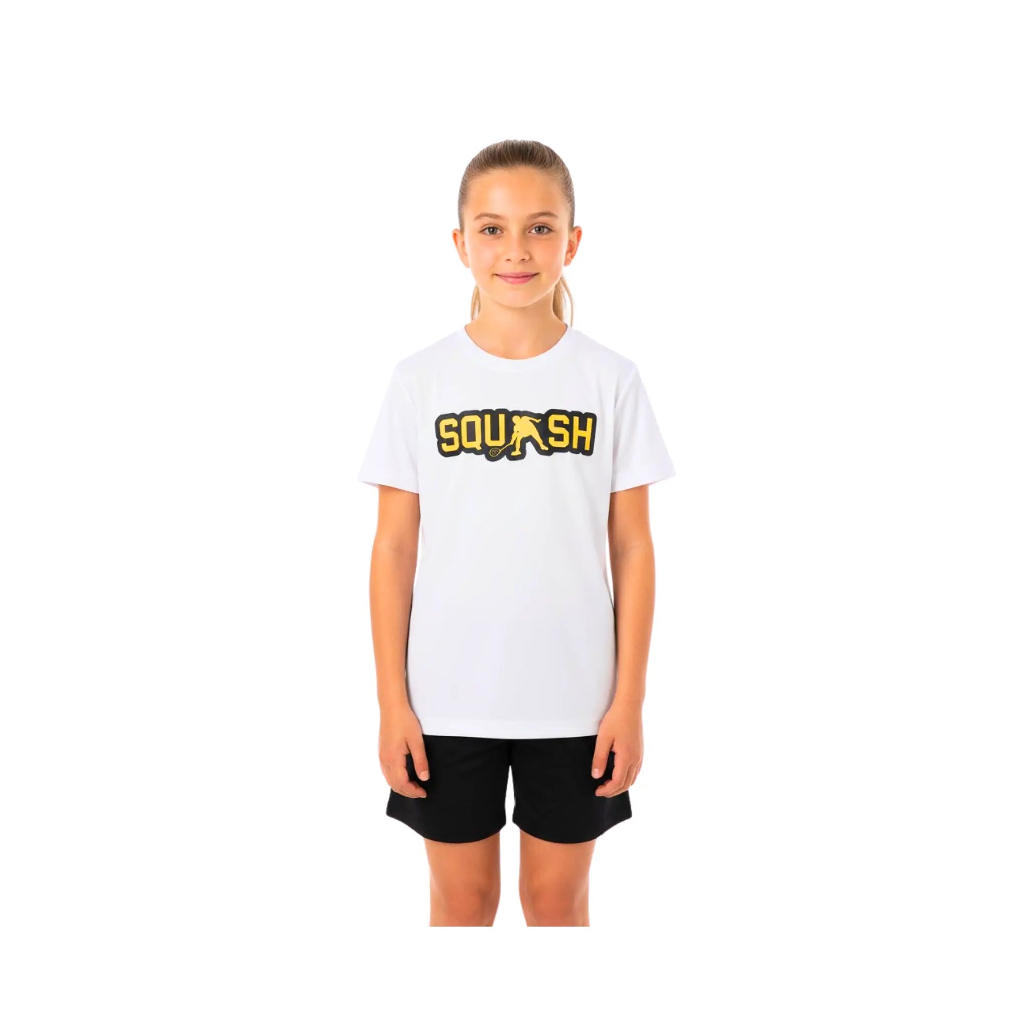 Girls Squash Graphic T-Shirt – Sporty Athletic Top