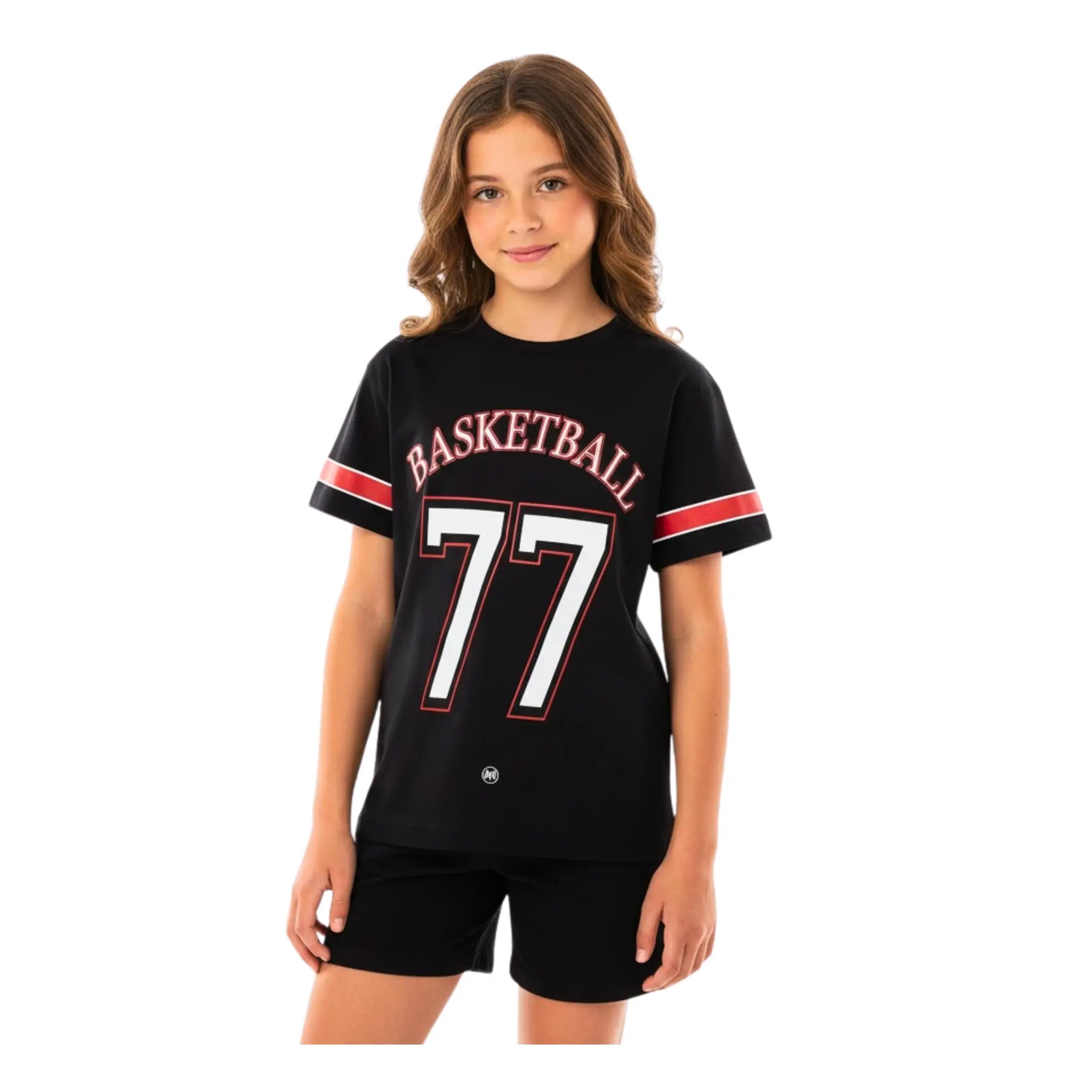 Girls Basketball T-Shirt – Sporty Athletic Top