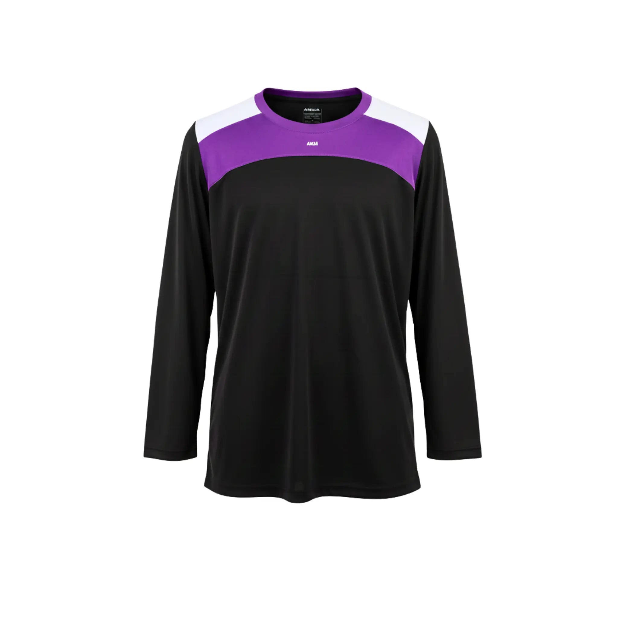 Boys Long Sleeve Performance T-Shirt – with Neon Accents