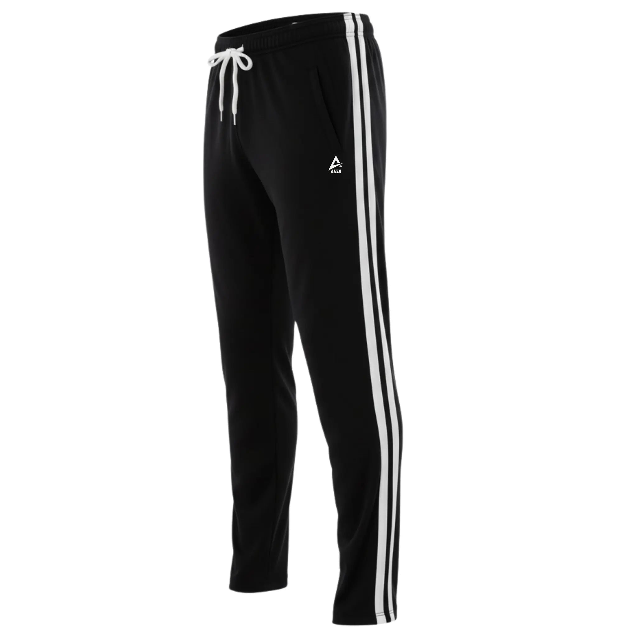 Girls Stripe Track Pants – Sporty Side Stripe Joggers for kids
