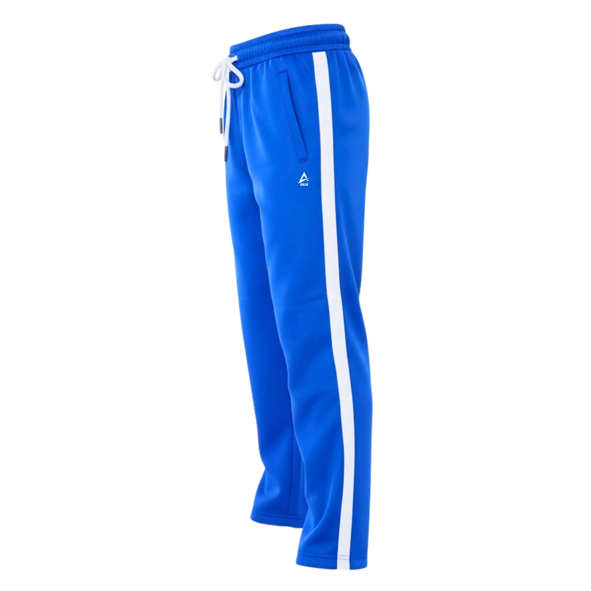 Boys Black Stripe Track Pants – Sporty Side Stripe Joggers for kids